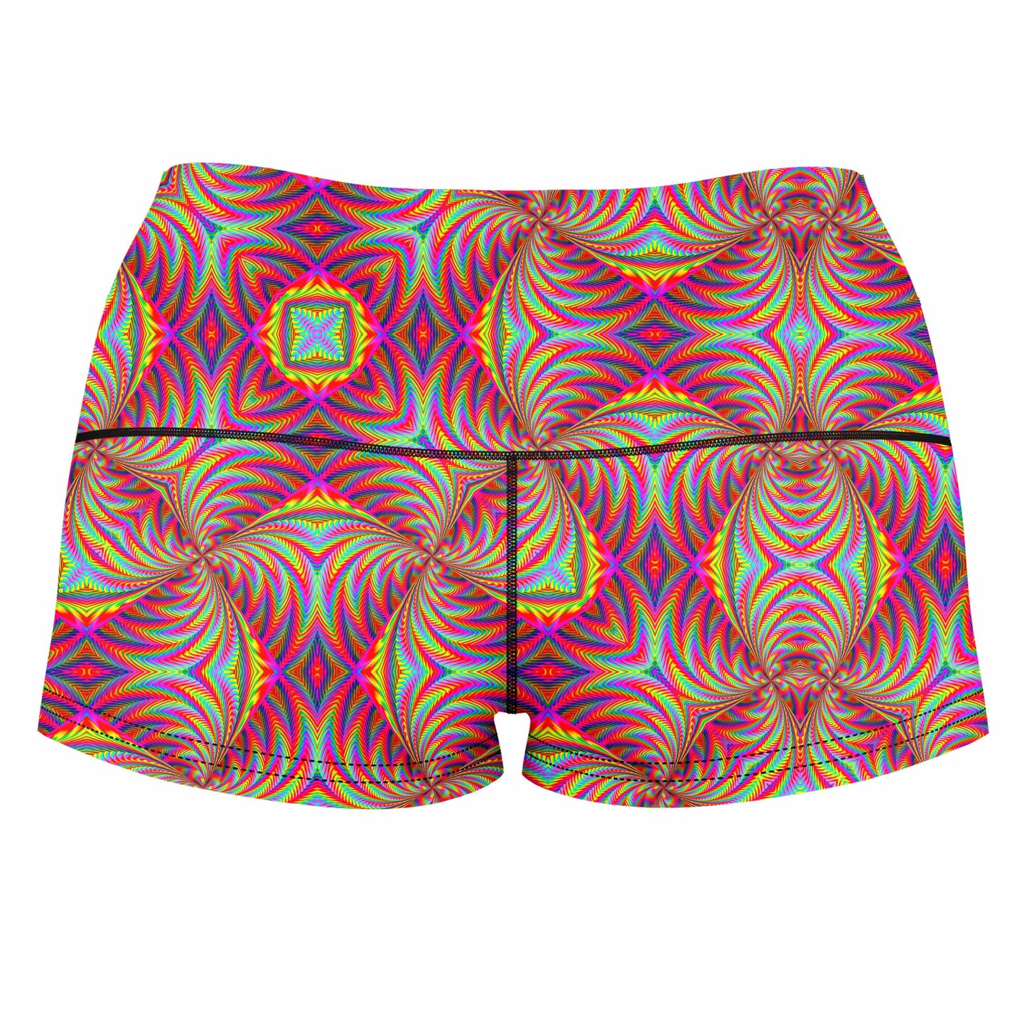 All The Faves High-Waisted Women's Shorts, Art Design Works, | iEDM