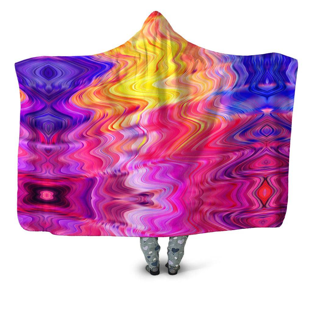 Psychedelic Aftershock Hooded Blanket iEDM