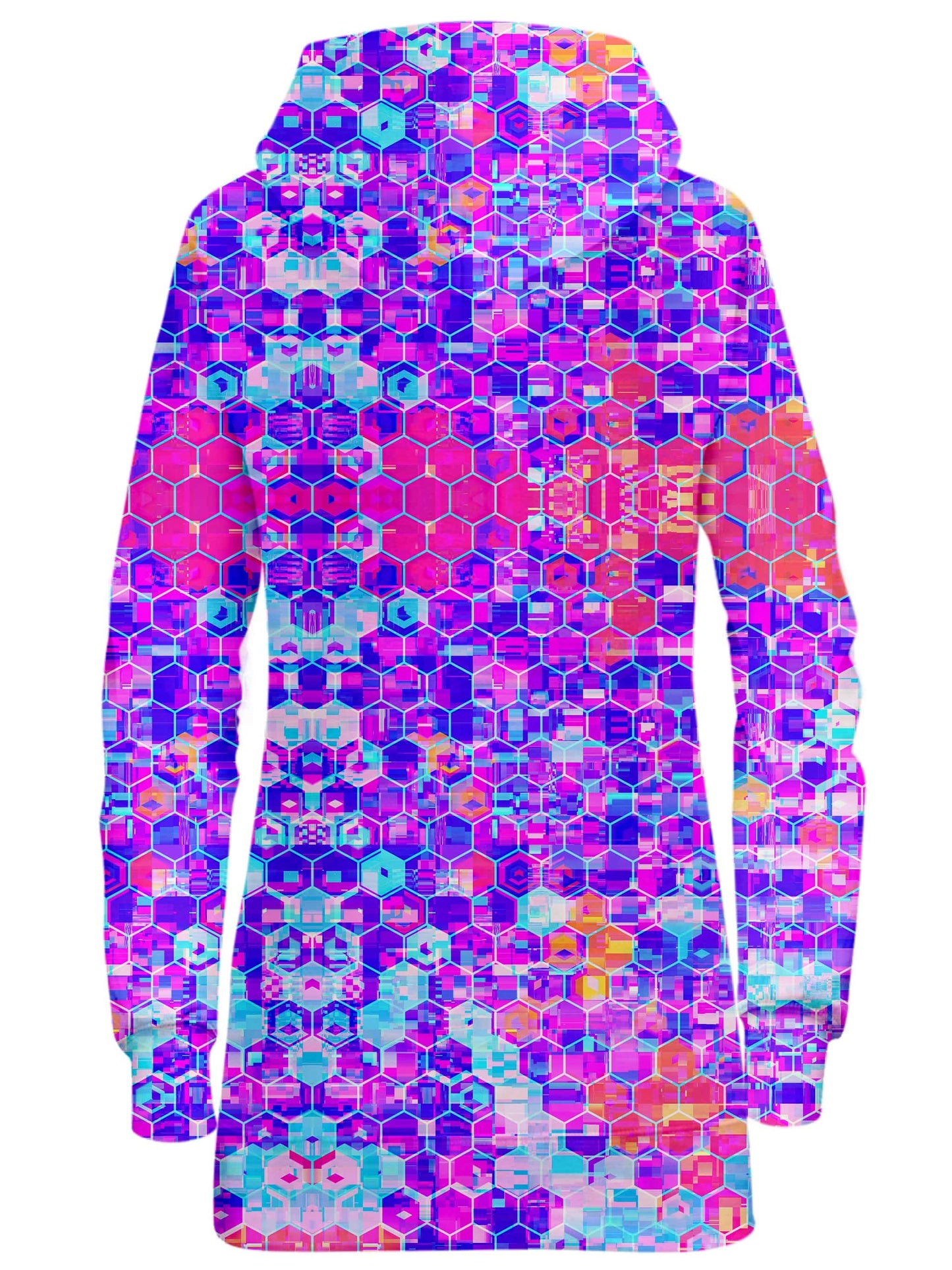Blocks Of Life Hoodie Dress, Art Design Works, | iEDM
