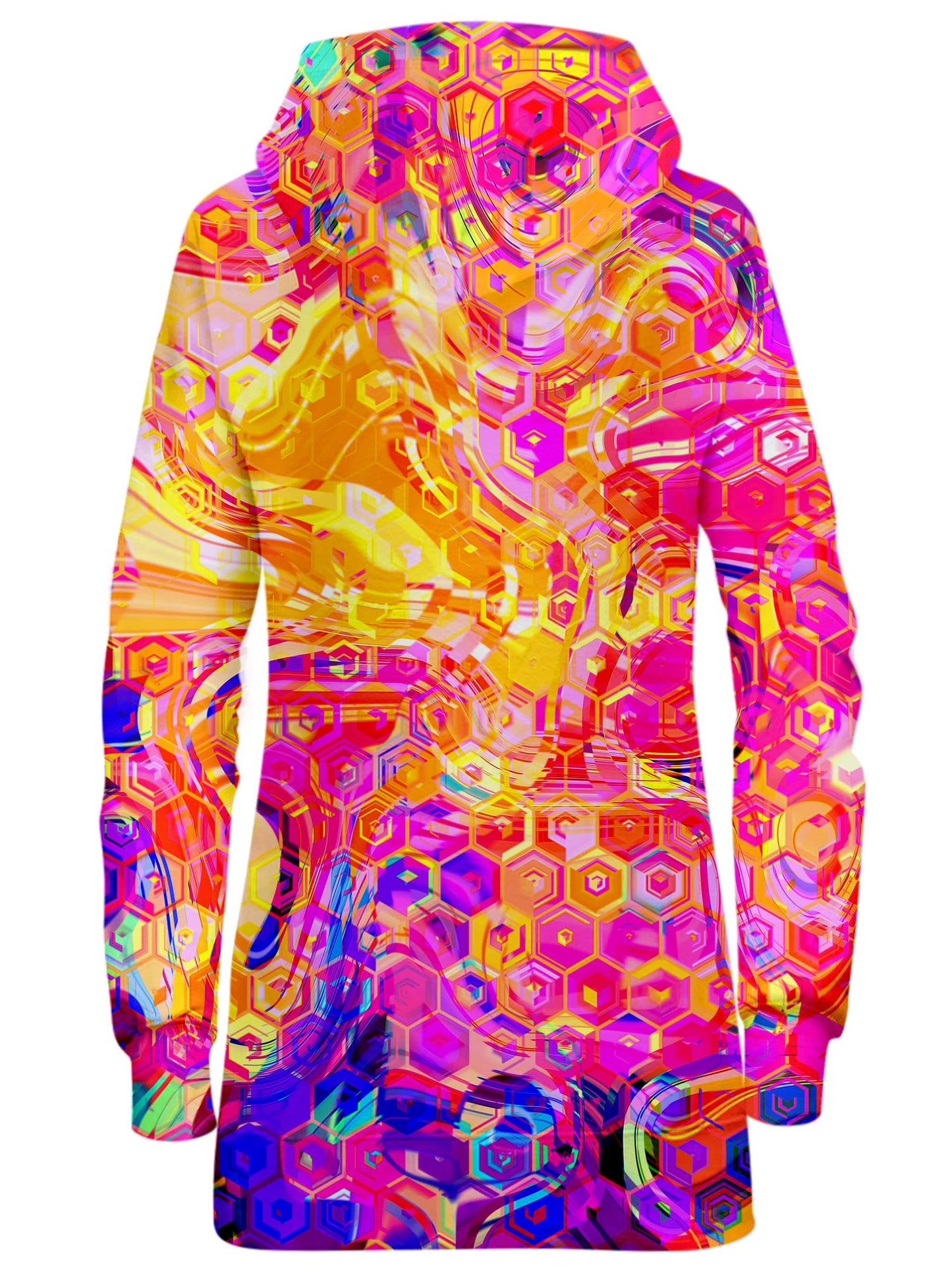 Ornate Drip Hoodie Dress, Art Design Works, | iEDM