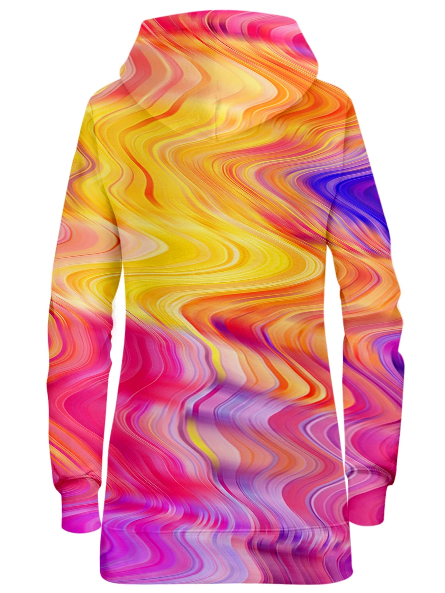 Psychedelic Aftershock Hoodie Dress, Art Design Works, | iEDM