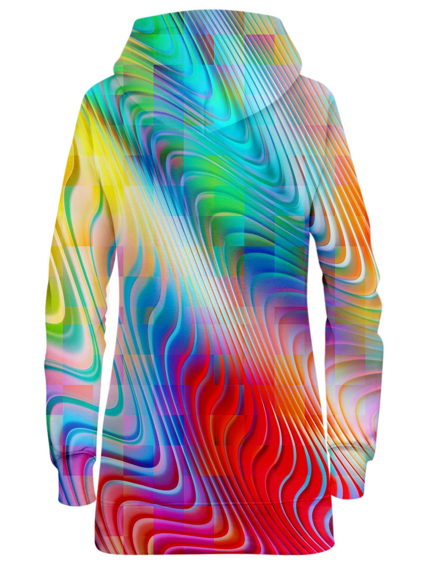 Rainbow Prism Hoodie Dress, Art Design Works, | iEDM