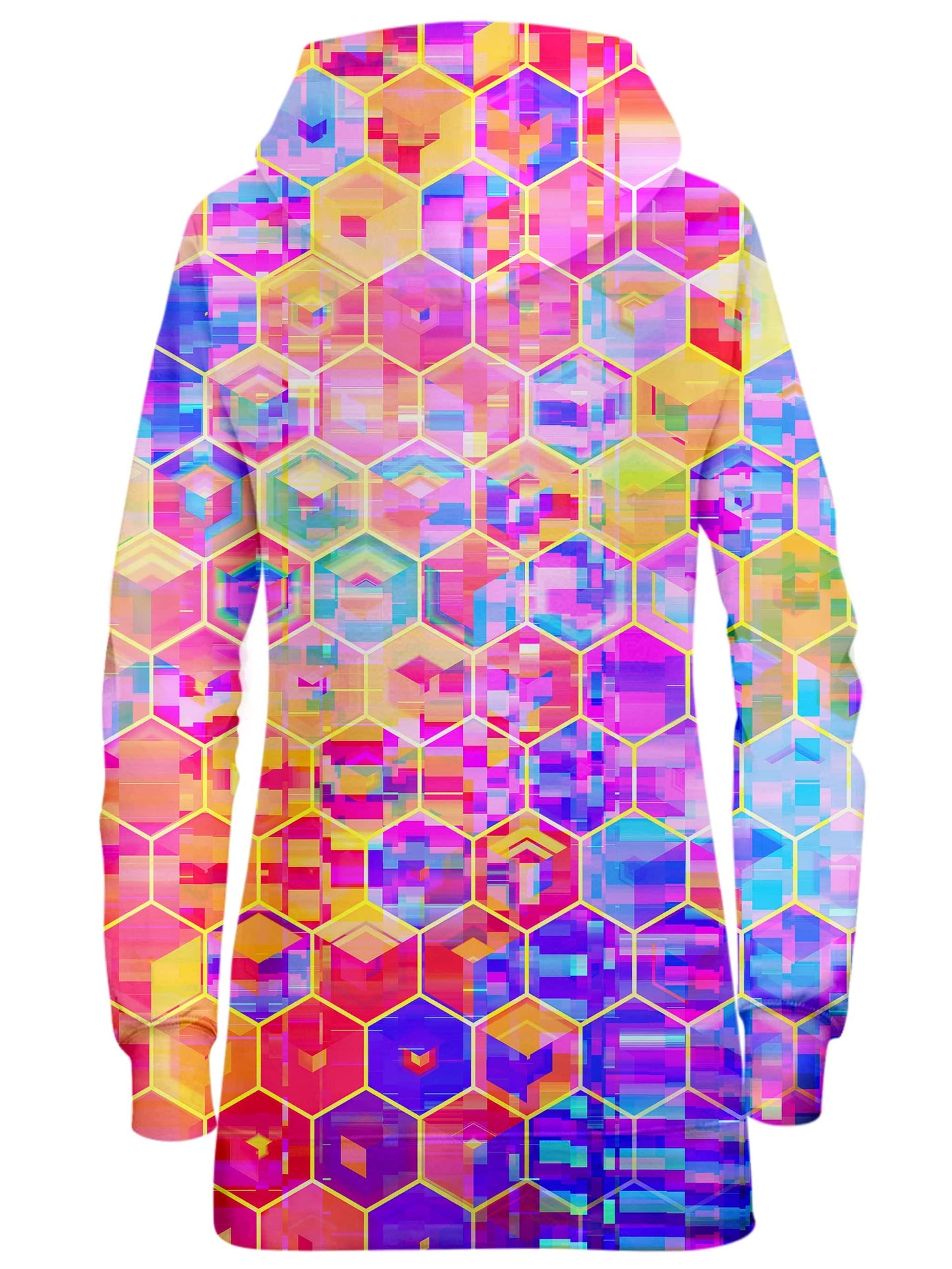 Spectral Cubes Hoodie Dress, Art Design Works, | iEDM