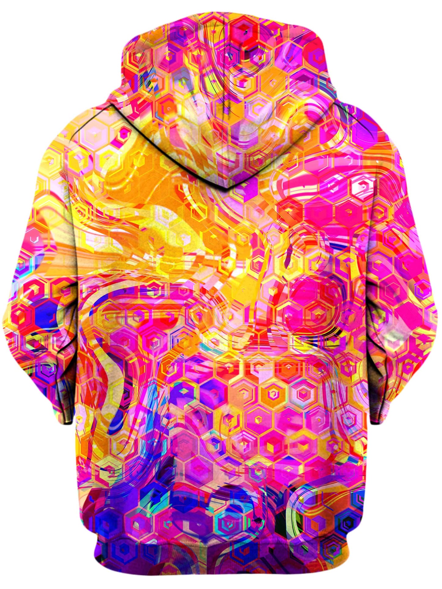 Ornate Drip Unisex Zip-Up Hoodie, Art Design Works, | iEDM