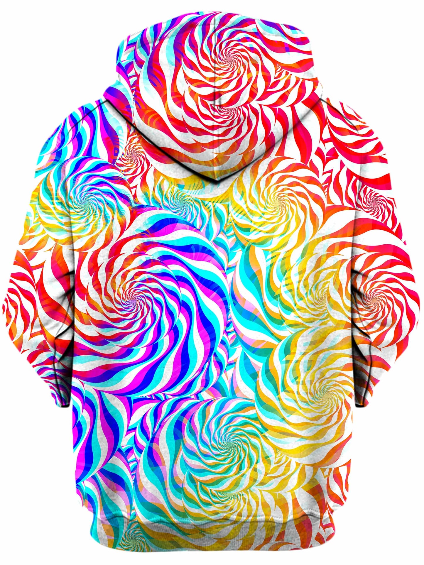 PLUR Rainbow Unisex Zip-Up Hoodie, Art Design Works, | iEDM