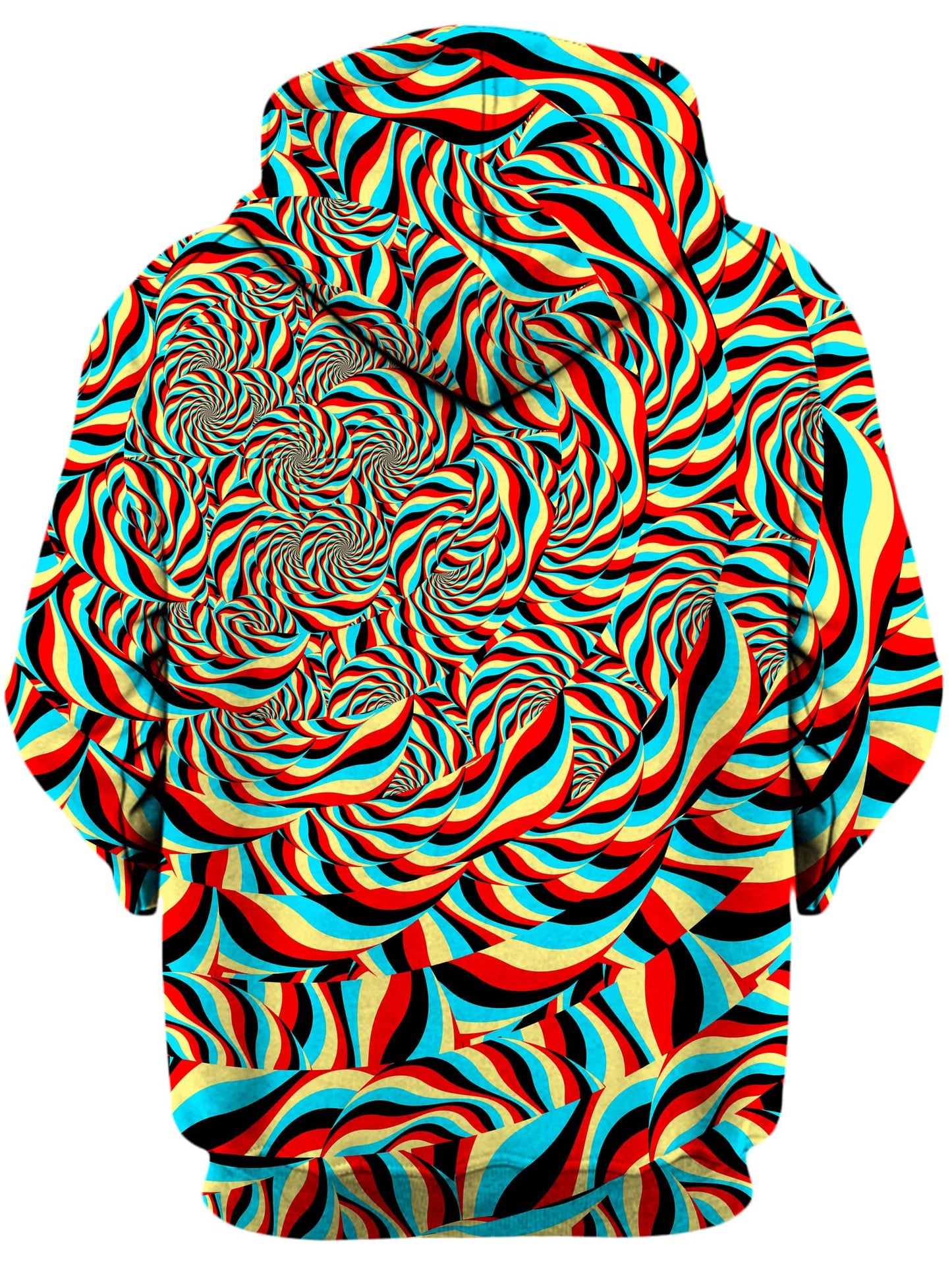 Trippy Swirl Unisex Hoodie, Art Design Works, | iEDM