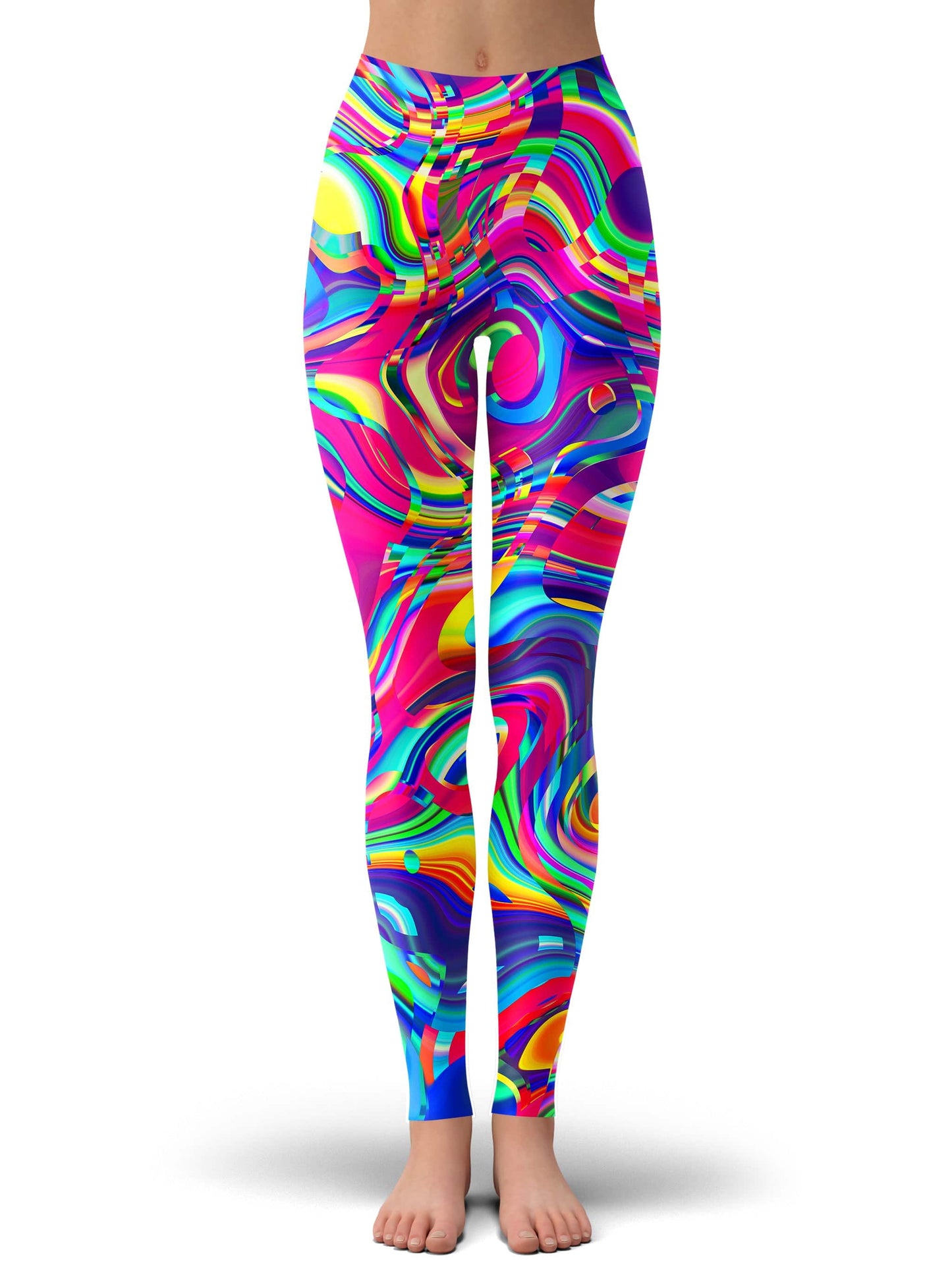Psych Dip Hoodie Dress and Leggings Combo, Art Design Works, | iEDM