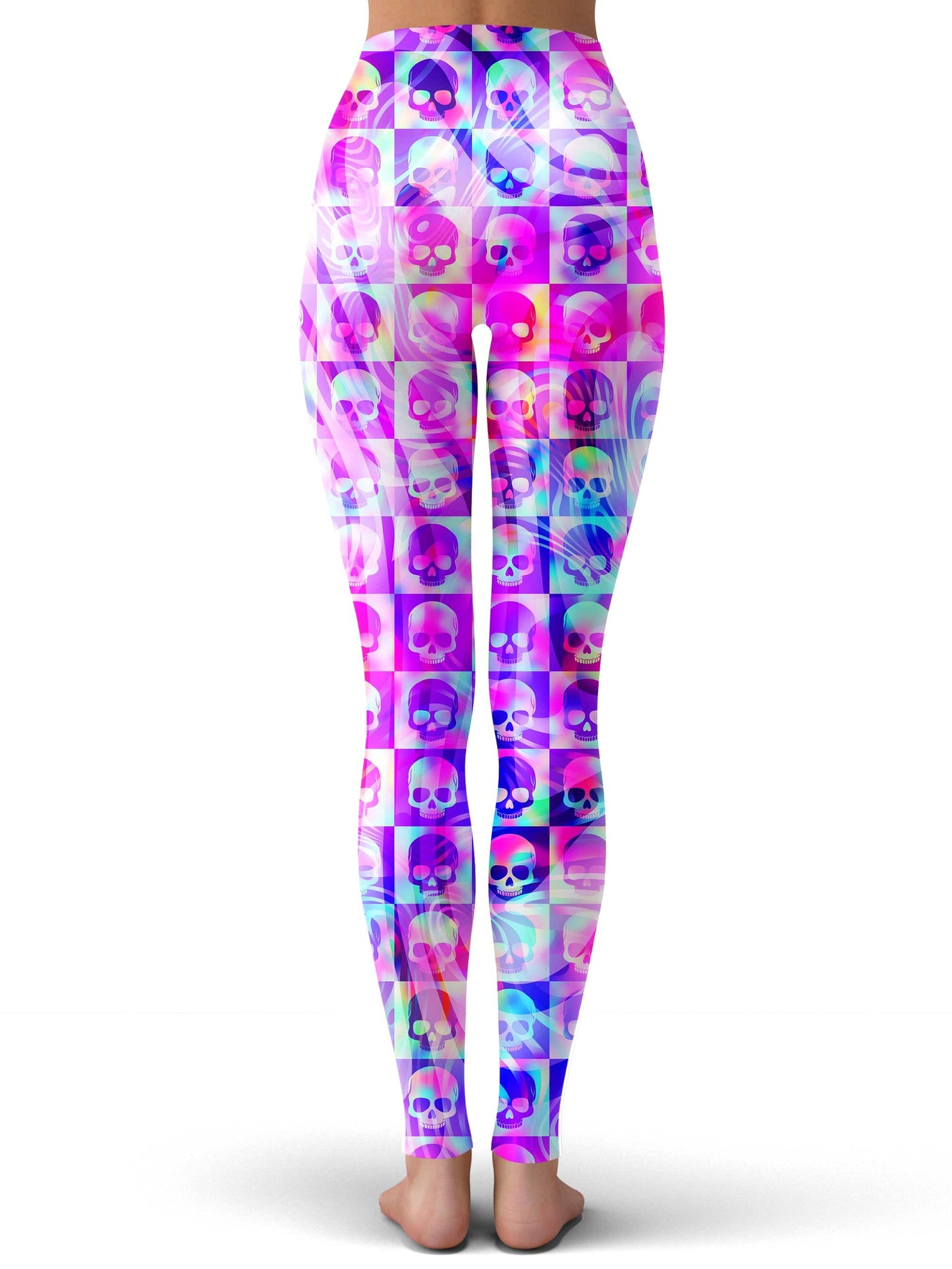 Skull Fam Pink Leggings, Art Design Works, | iEDM