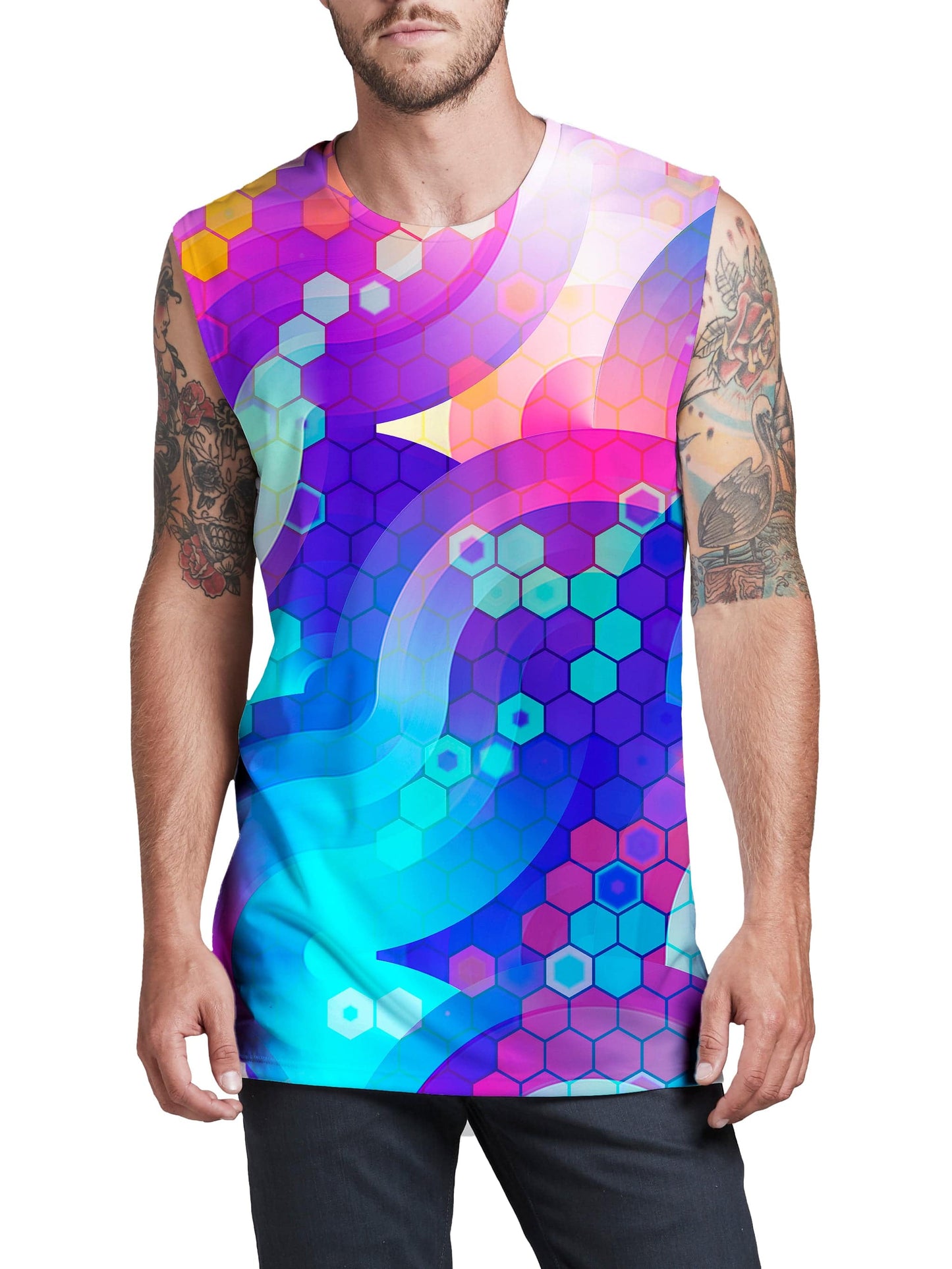 Bubbly Men's Muscle Tank, Art Design Works, | iEDM