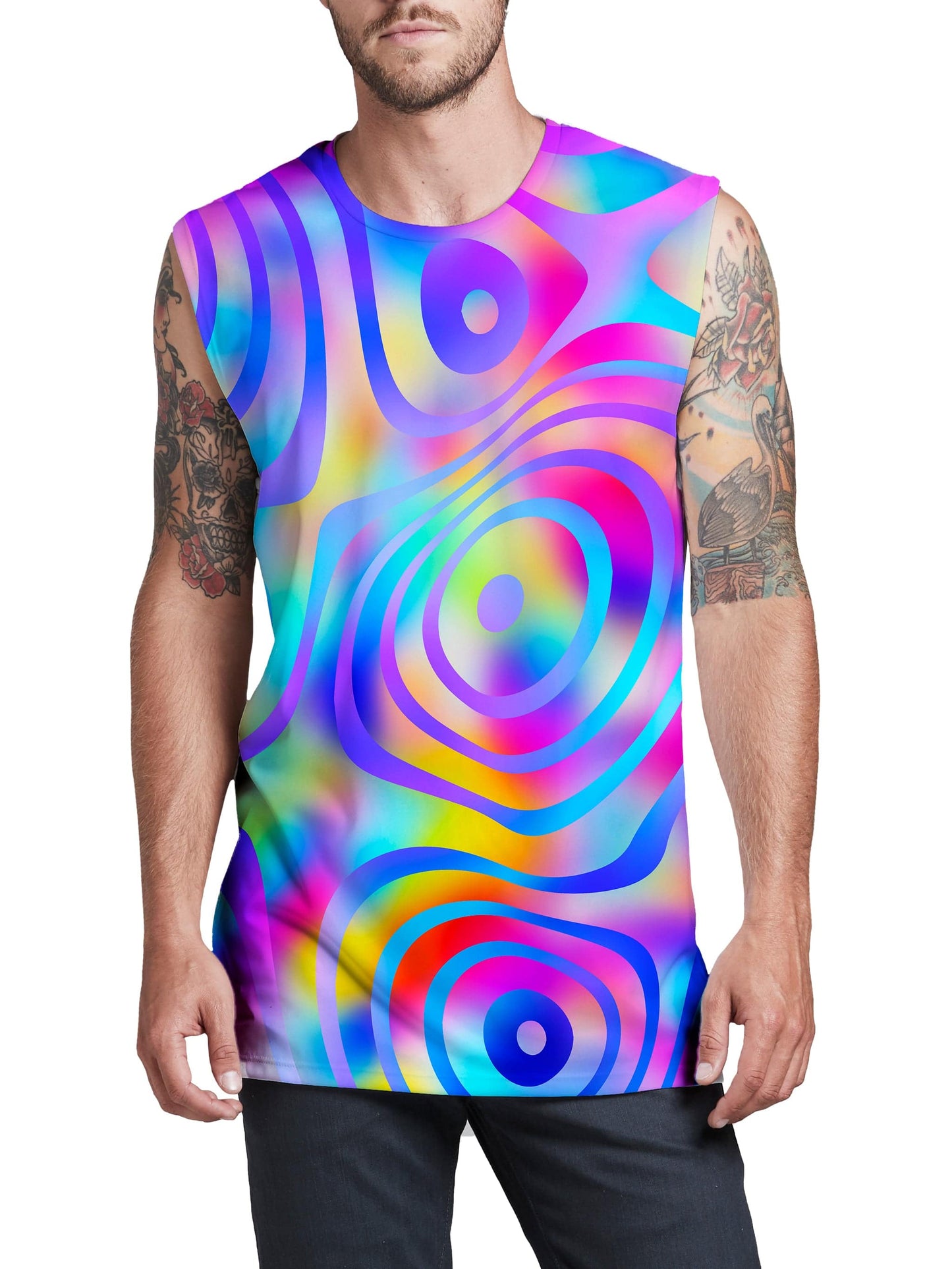 Cali Dreaming Men's Muscle Tank, Art Design Works, | iEDM