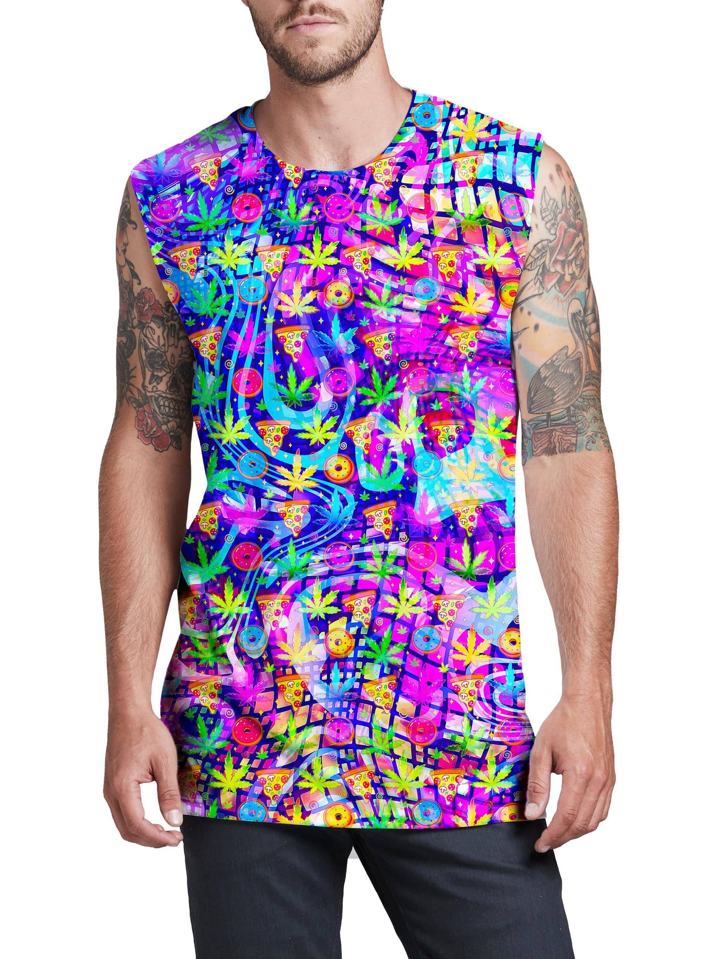 Dreamin Of Munchies Men's Muscle Tank, Art Design Works, | iEDM
