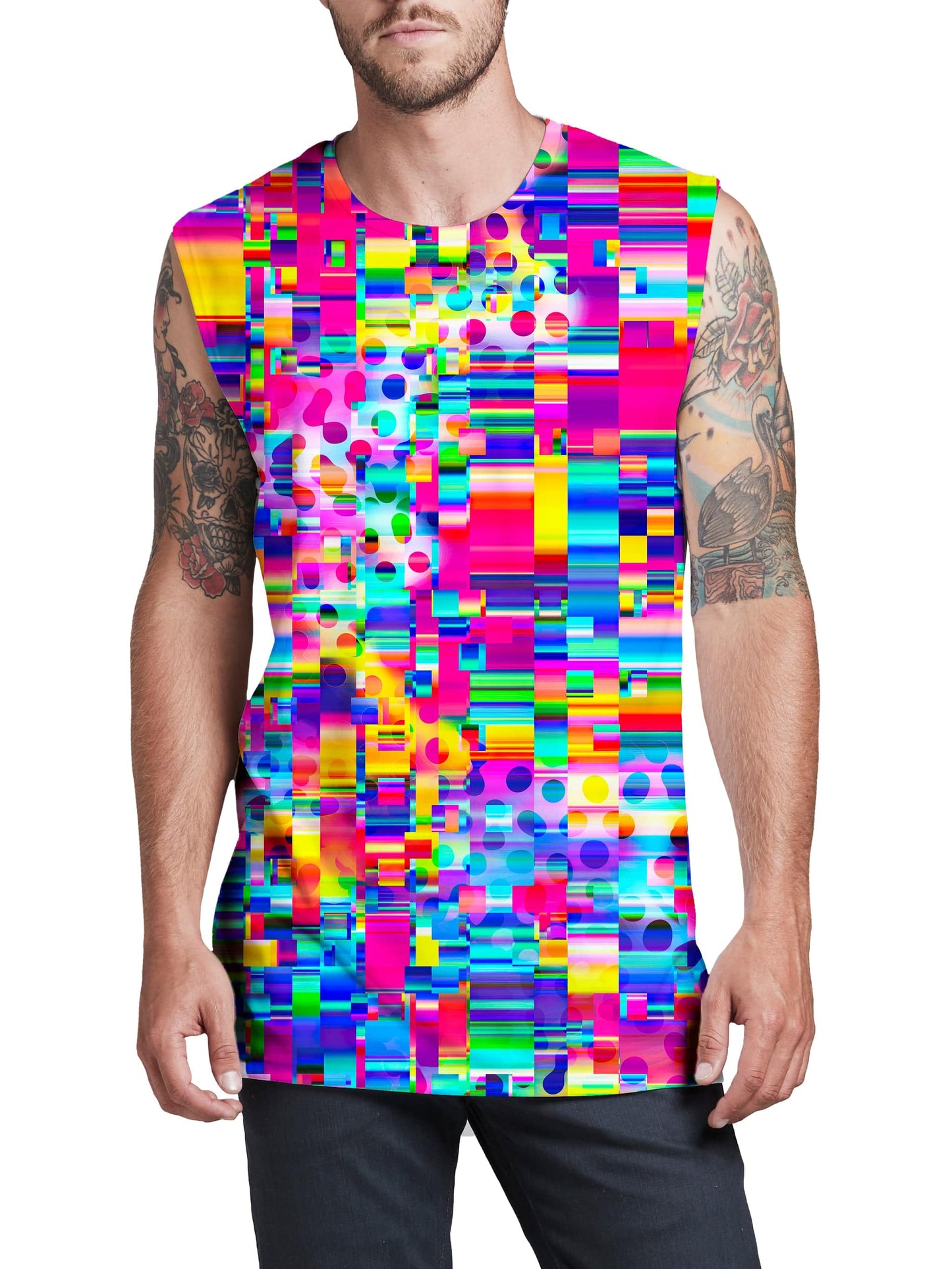 No Signal Men's Muscle Tank, Art Design Works, | iEDM