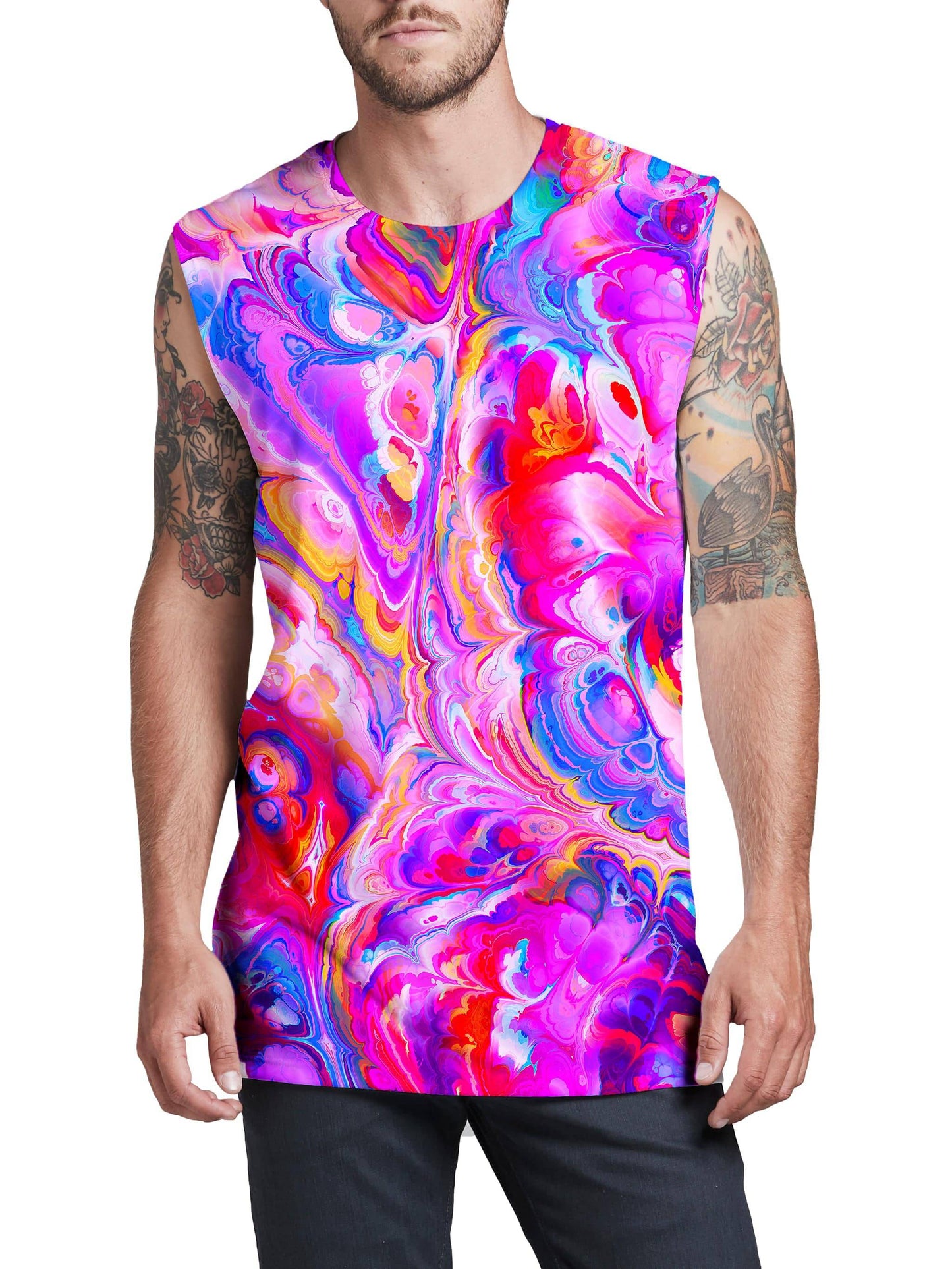 Plasma Flow Men's Muscle Tank, Art Design Works, | iEDM
