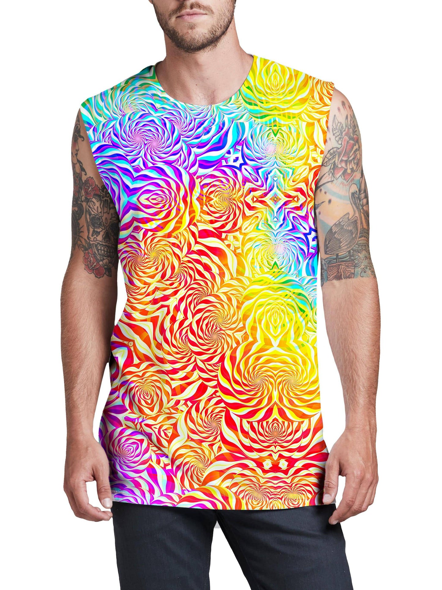 Sunrays Men's Muscle Tank, Art Design Works, | iEDM