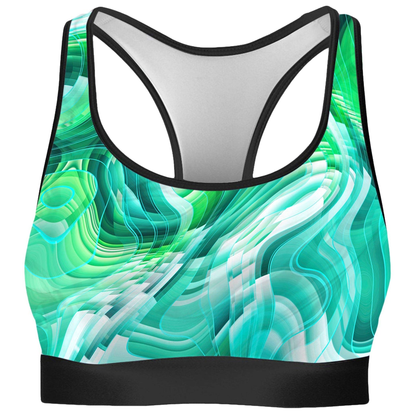Green Schism Rave Bra, Art Design Works, | iEDM