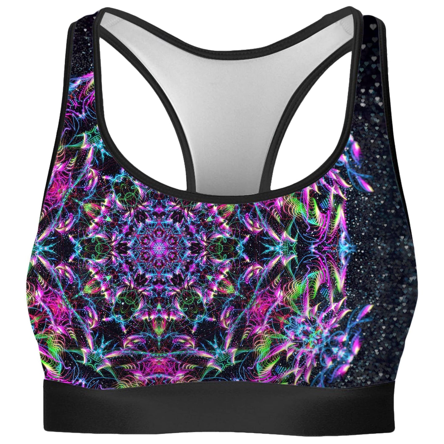 Purp Geometric Rave Bra, Art Design Works, | iEDM