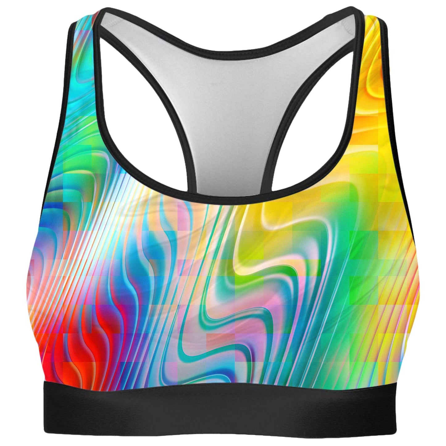 Rainbow Prism Rave Bra, Art Design Works, | iEDM