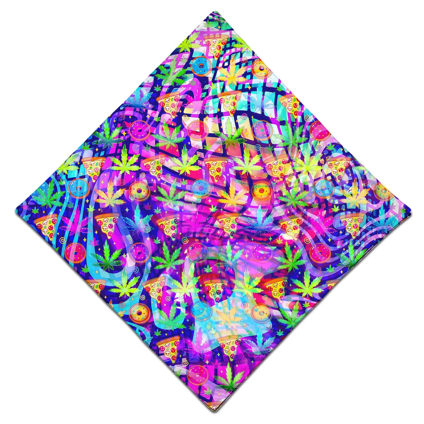 Dreamin Of Munchies Bandana, Art Design Works, | iEDM