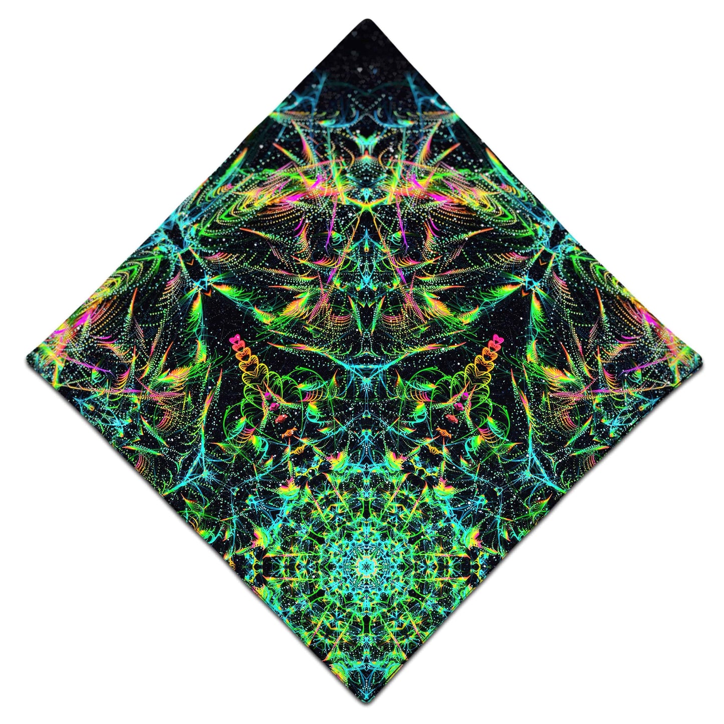 Green Prism Bandana, Art Design Works, | iEDM
