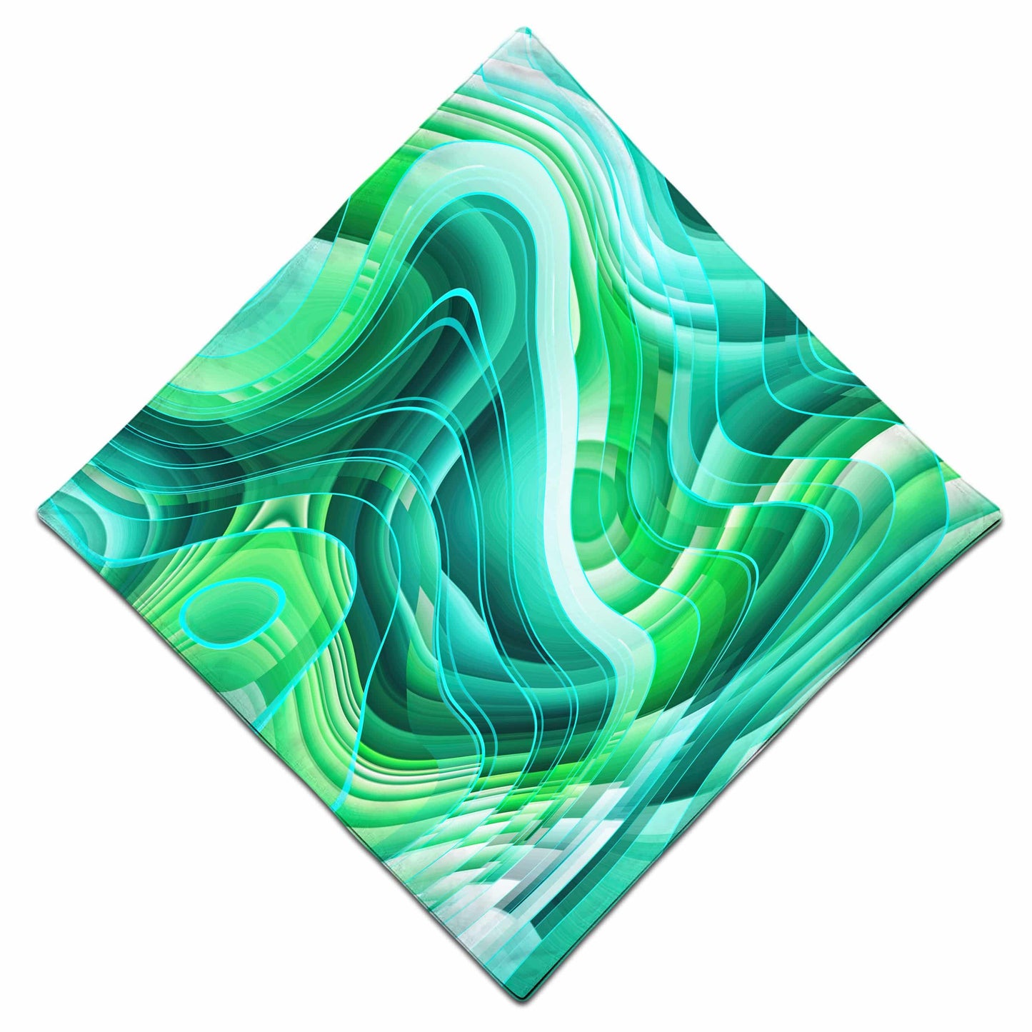 Green Schism Bandana, Art Design Works, | iEDM