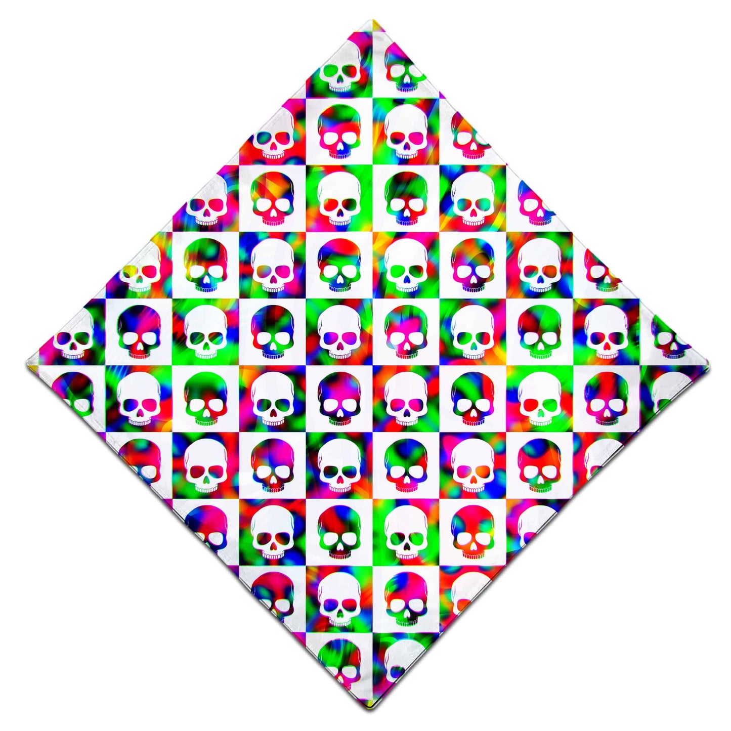 Skull Fam Green Bandana, Art Design Works, | iEDM