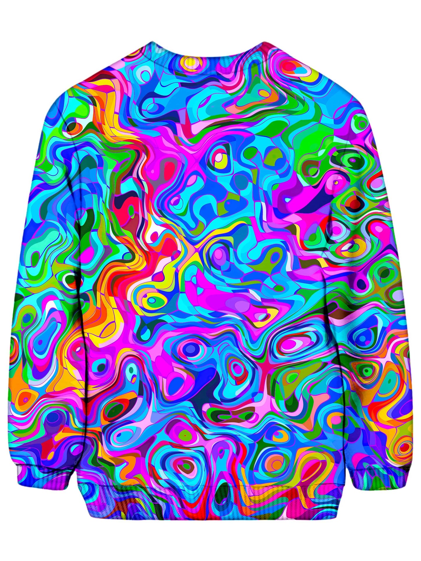Rainbow Waves Sweatshirt, Art Design Works, | iEDM