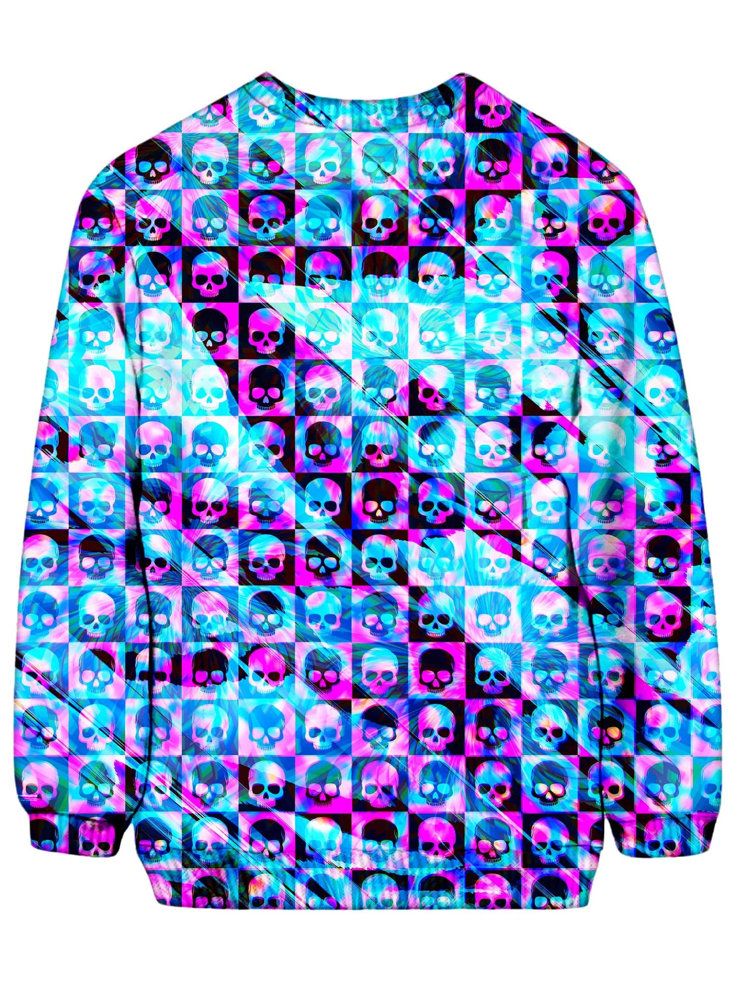 Skull Fam Blue Sweatshirt, Art Design Works, | iEDM