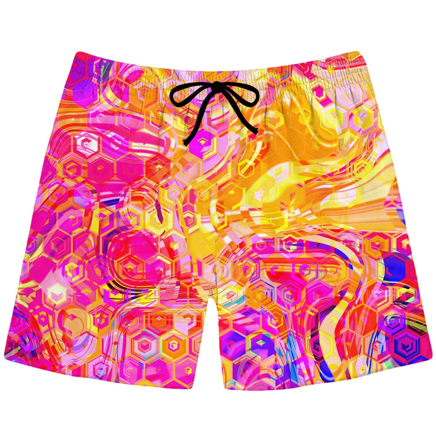 Ornate Drip Swim Trunks, Art Design Works, | iEDM