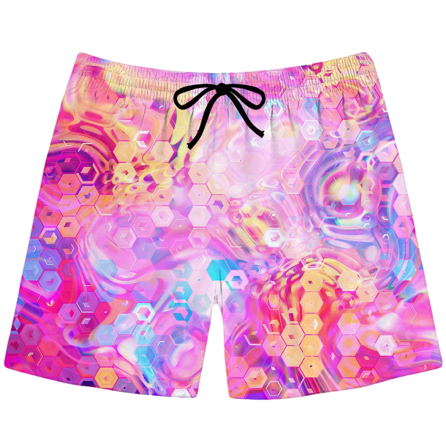 Purple Mirage Swim Trunks, Art Design Works, | iEDM