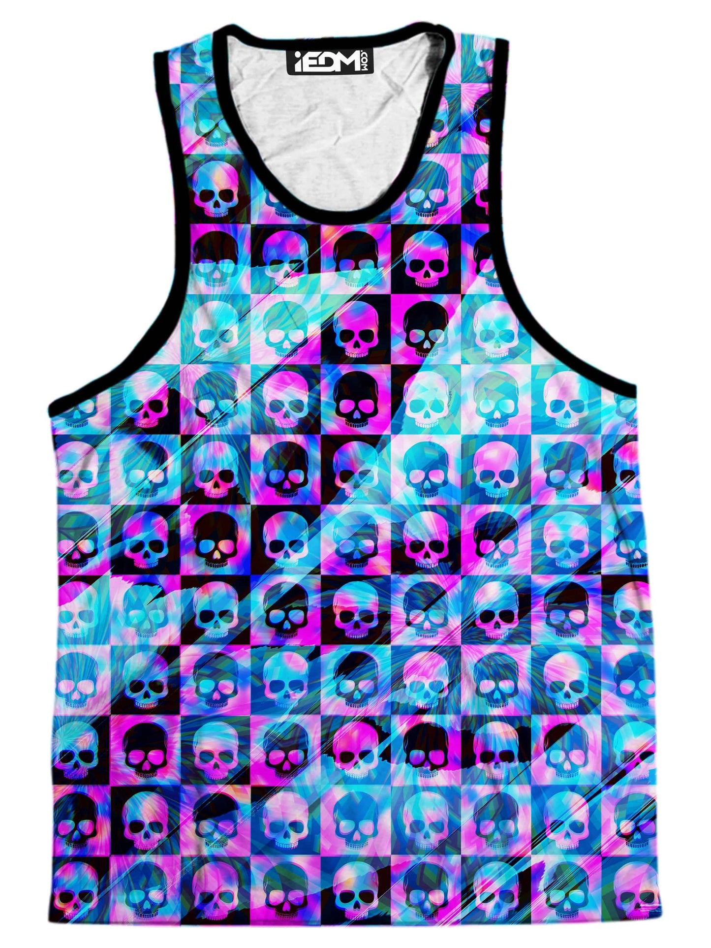 Skull Fam Blue Men's Tank, Art Design Works, | iEDM