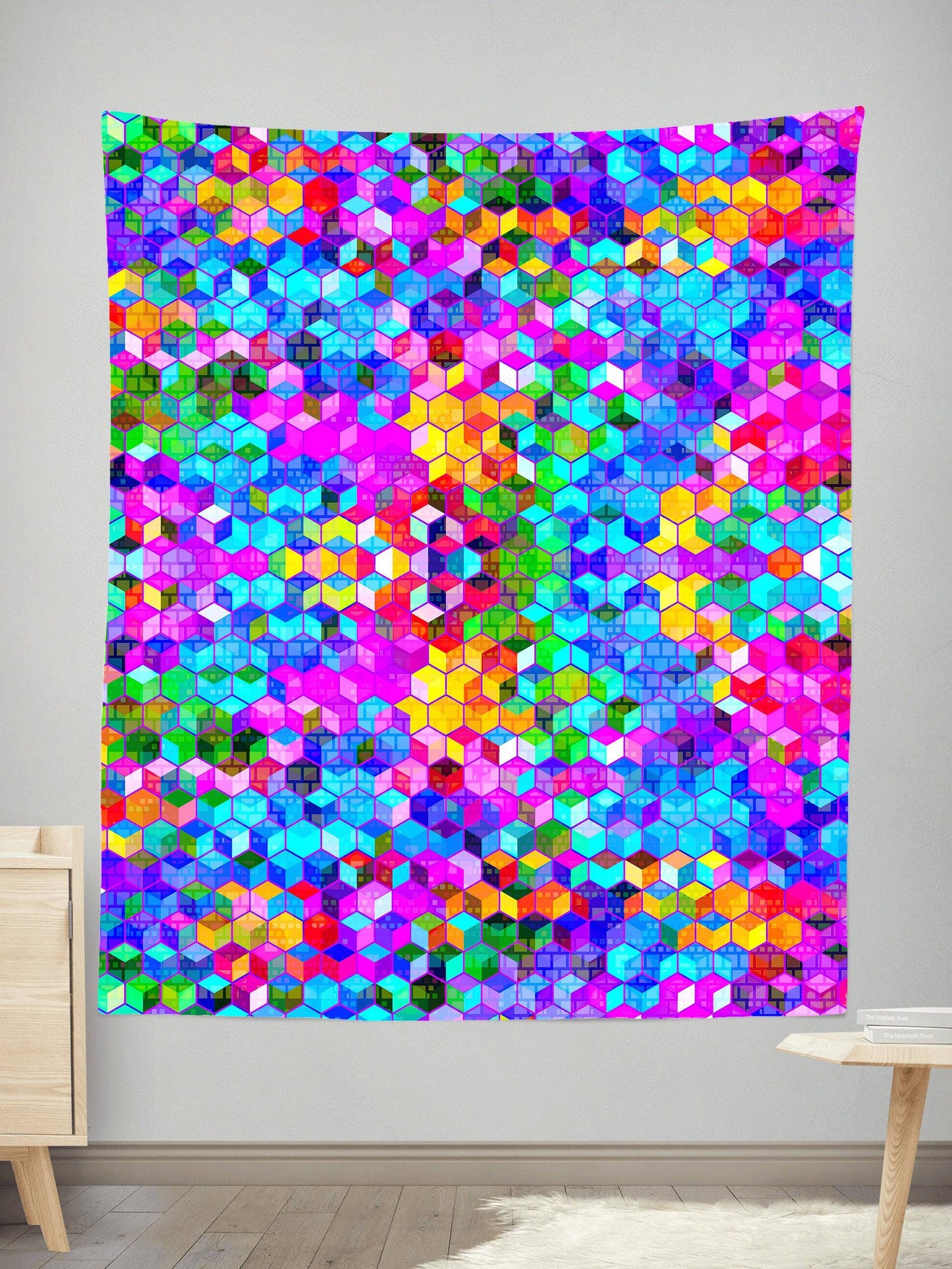 Cubism Tapestry, Art Design Works, | iEDM