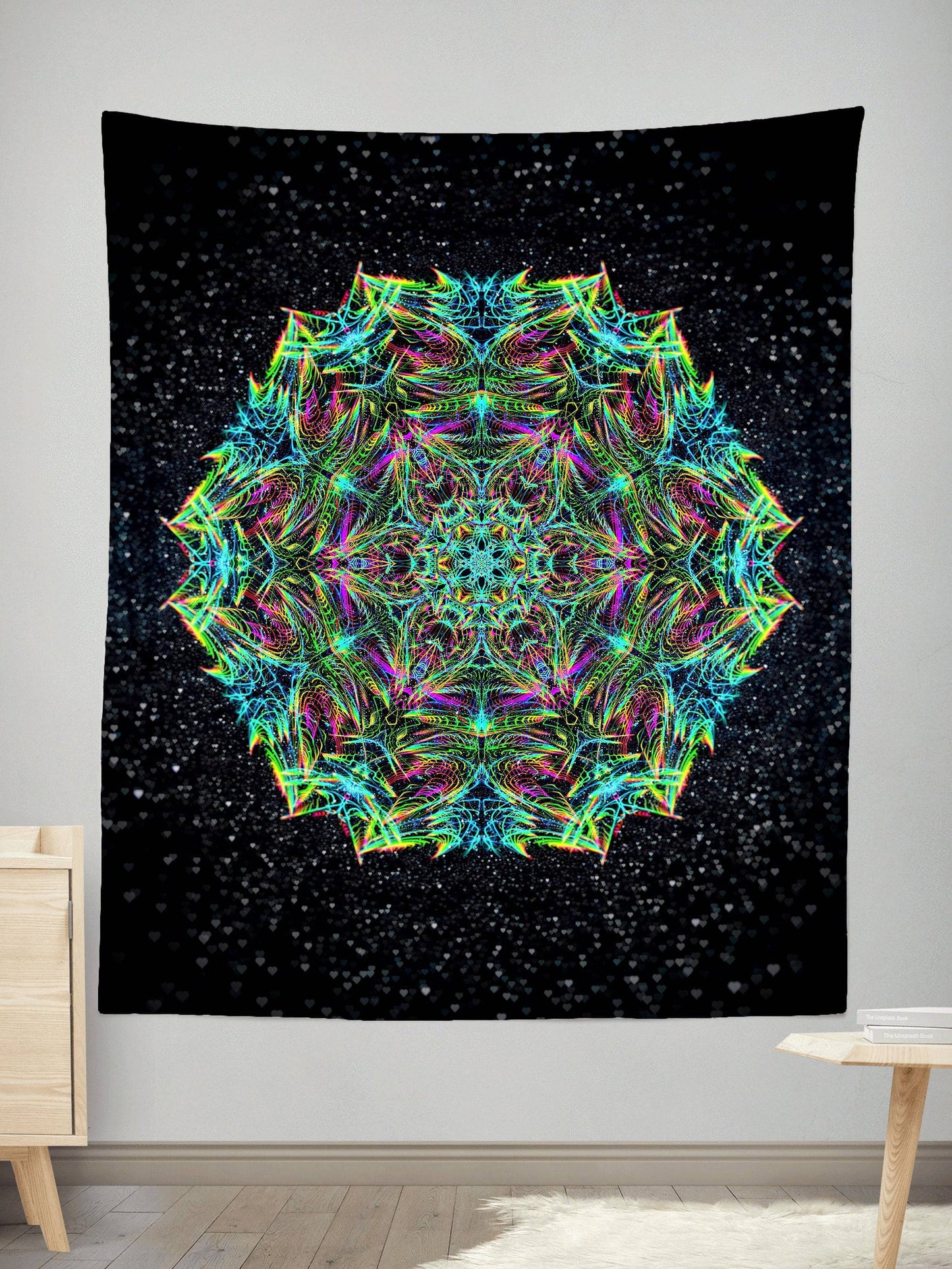 Green Warp Tapestry, Art Design Works, | iEDM