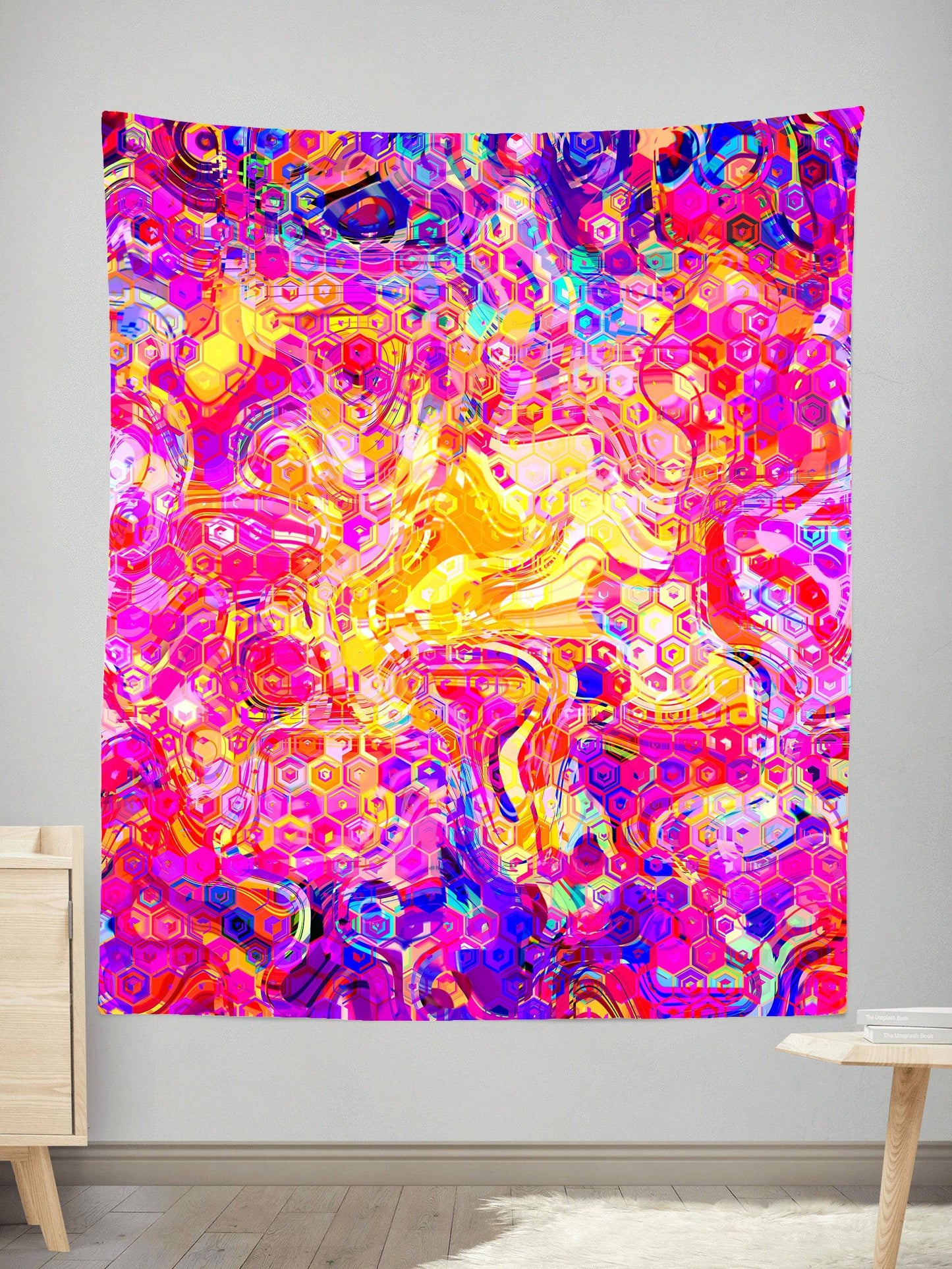 Ornate Drip Tapestry, Art Design Works, | iEDM