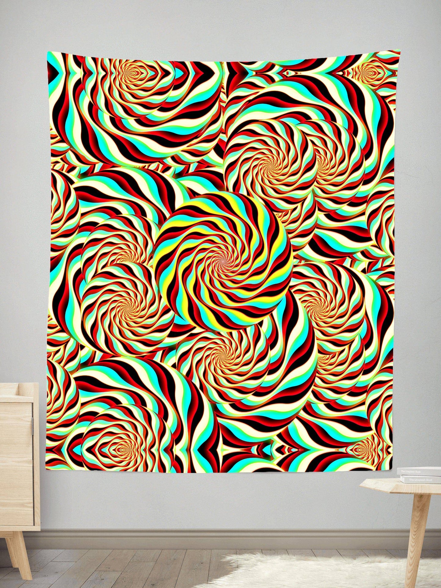 Pineal Swirl Tapestry, Art Design Works, | iEDM