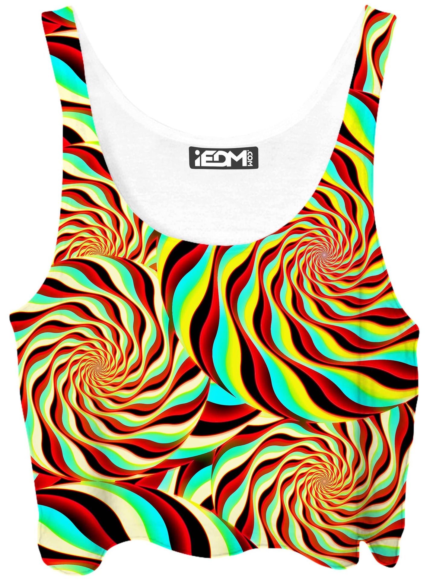 Pineal Swirl Crop Top, Art Design Works, | iEDM