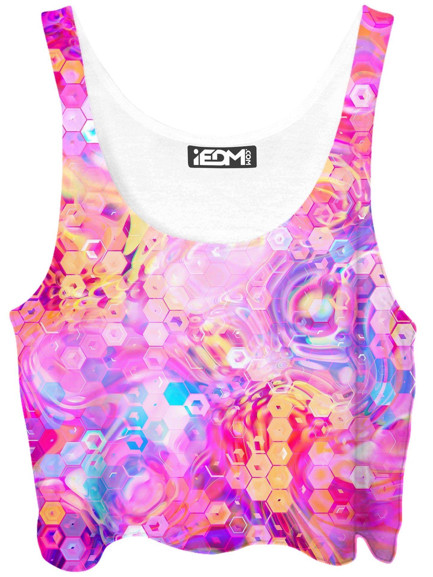 Purple Mirage Crop Top, Art Design Works, | iEDM