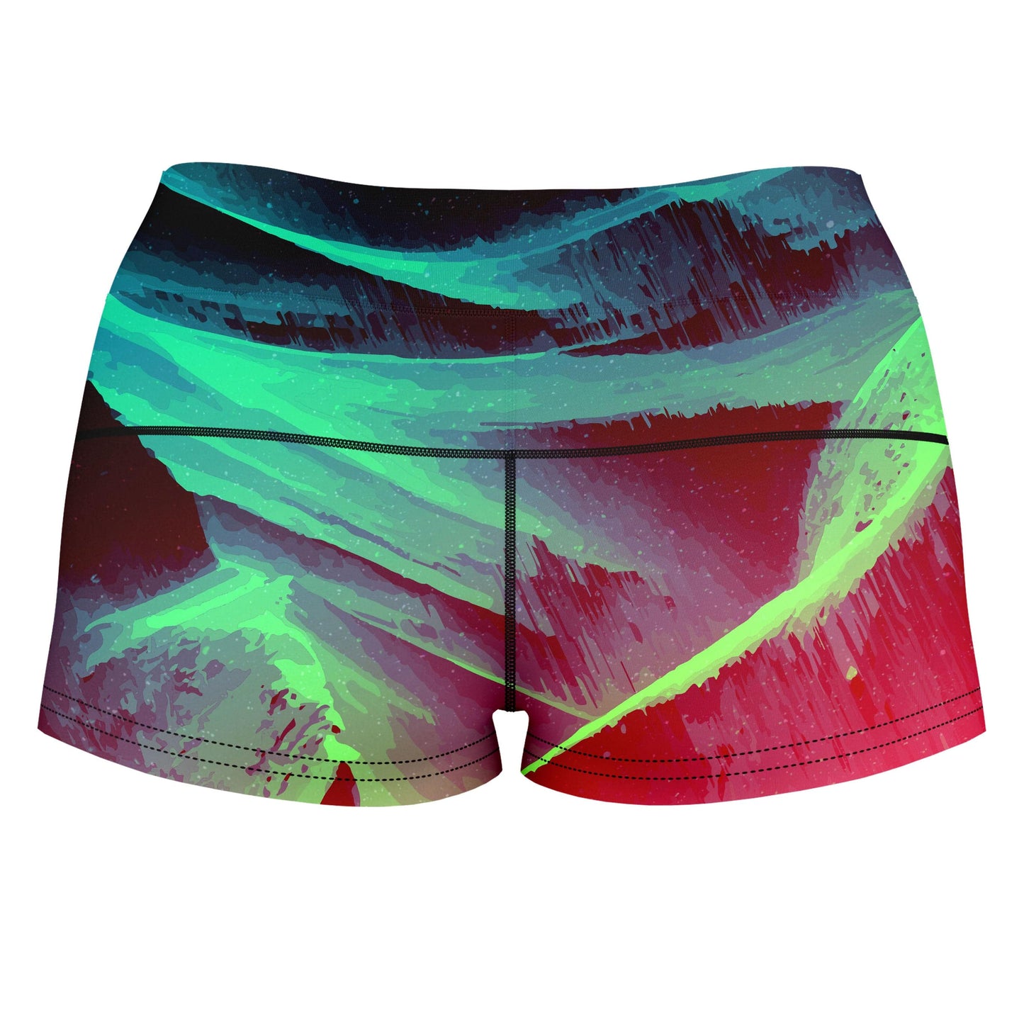 We Were Never Kings High-Waisted Women's Shorts, Adam Priester, | iEDM