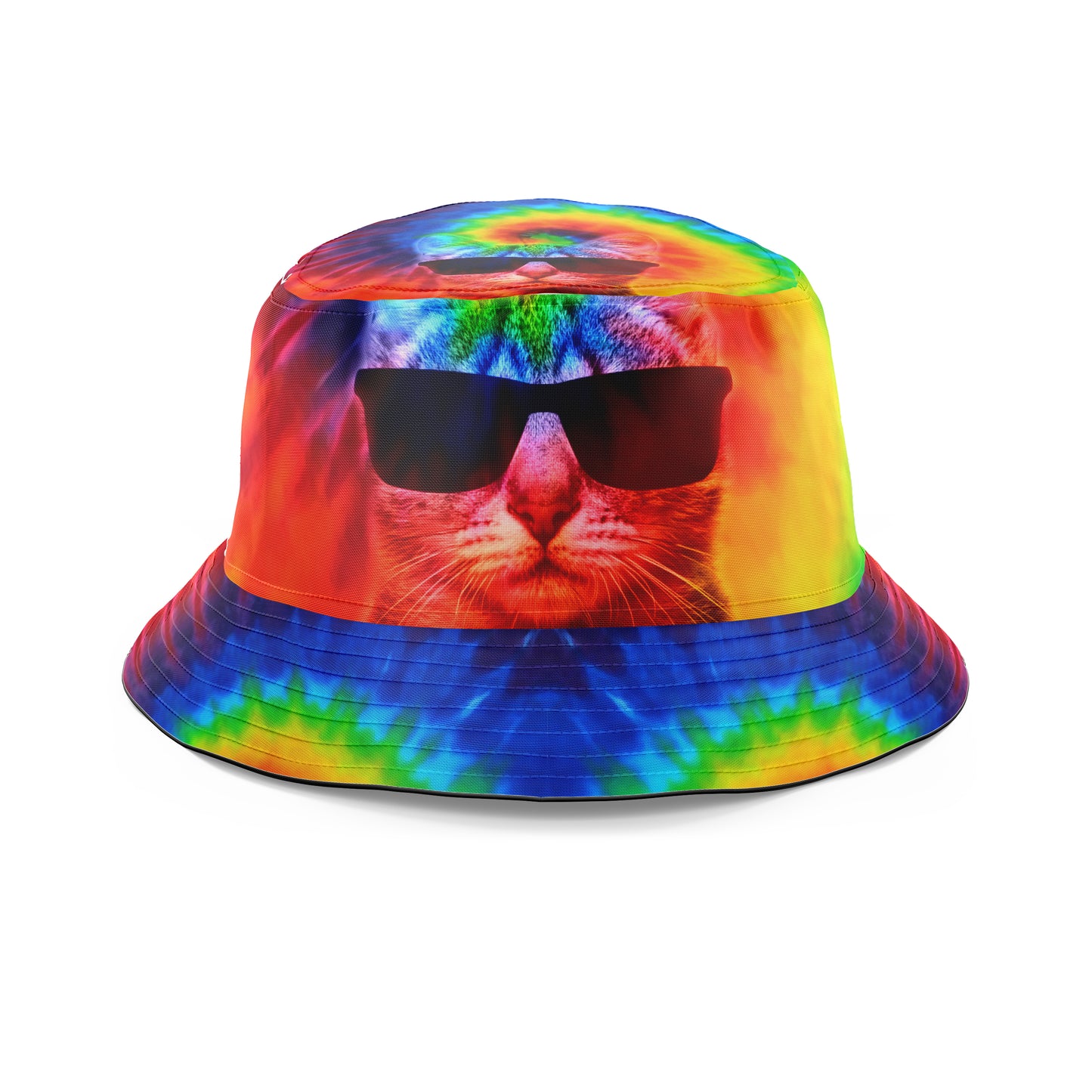 Kitten Tie-Dye Bucket Hat, Big Tex Funkadelic, | iEDM
