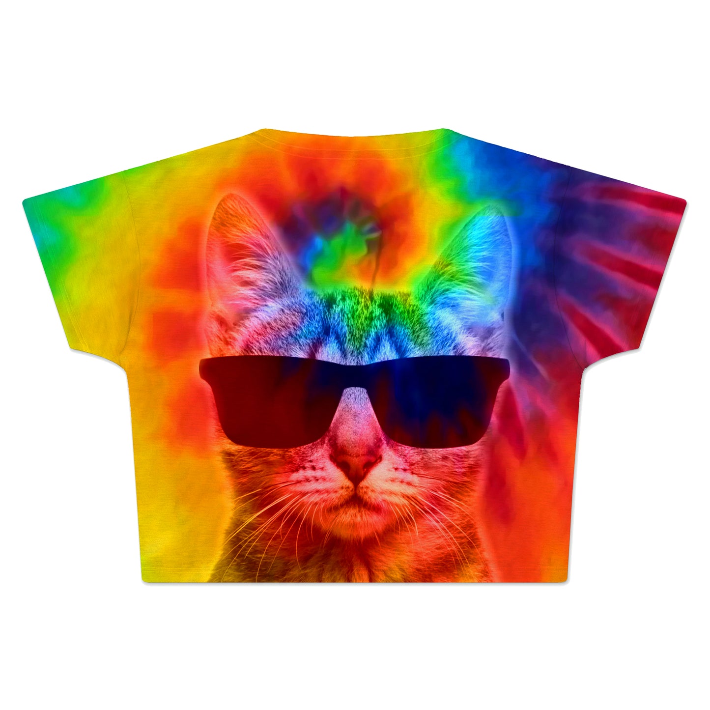 Kitten Tie-Dye Crop Tee, Big Tex Funkadelic, | iEDM