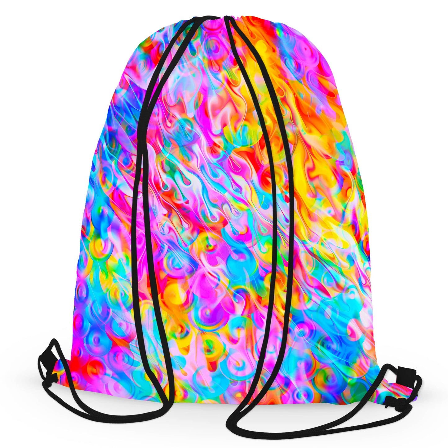 Blissful Drip Drawstring Bag, Art Design Works, | iEDM