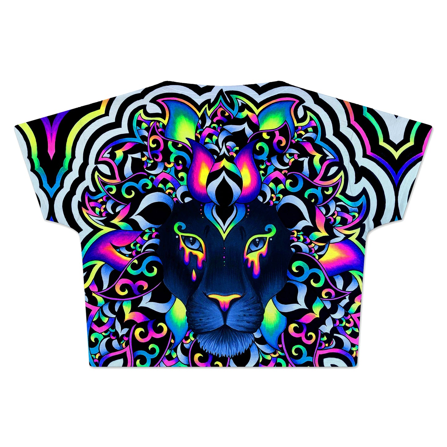 Electric Lion Crop Tee, BrizBazaar, | iEDM