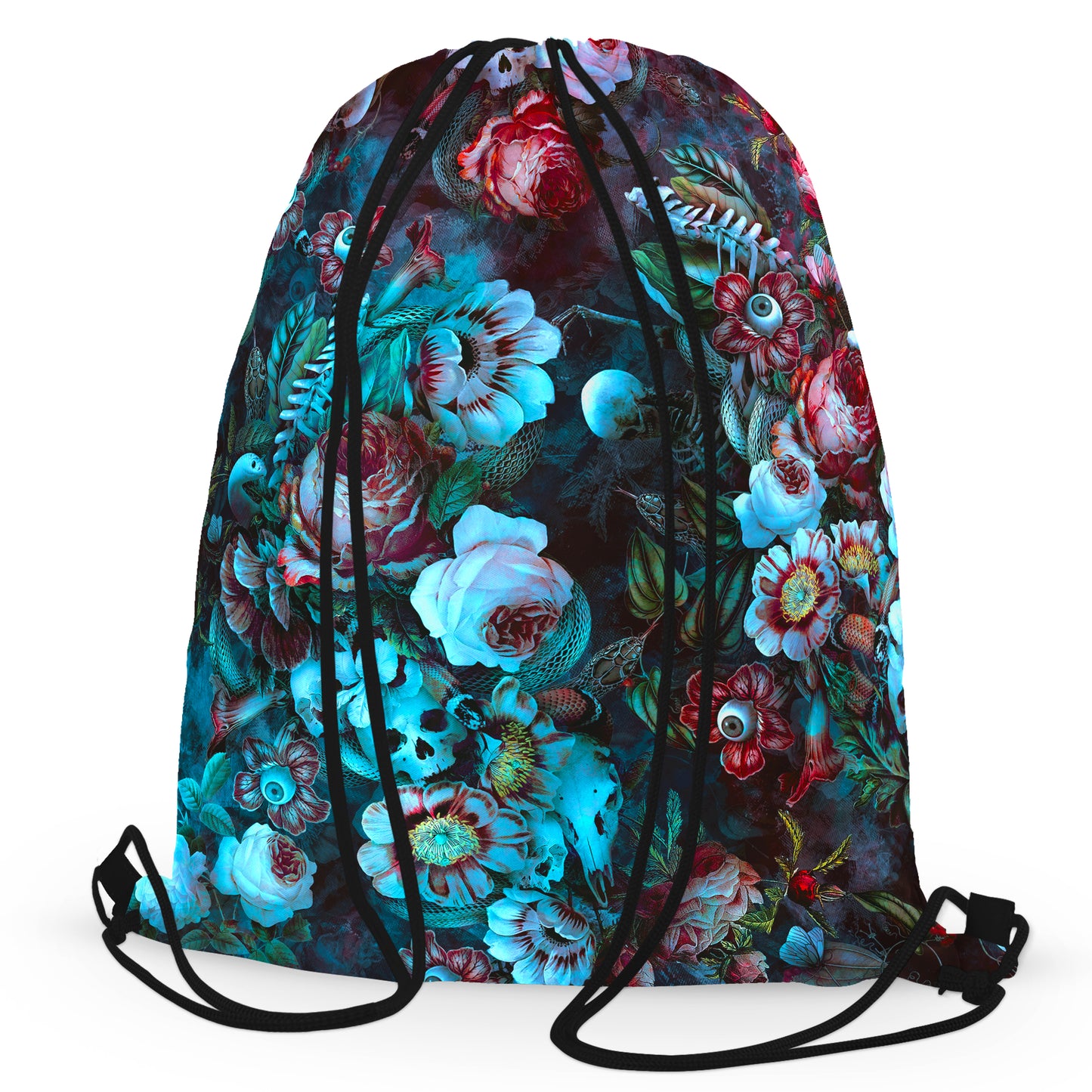 Eyes Of Darkness Drawstring Bag, Riza Peker, | iEDM