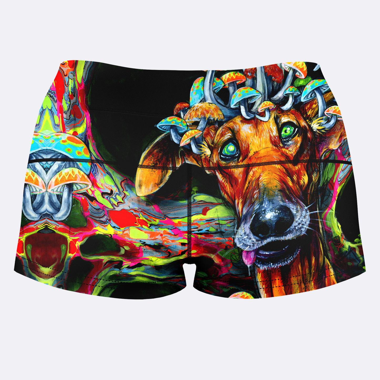 Mush Puppy High-Waisted Women's Shorts, Noctum X Truth, | iEDM