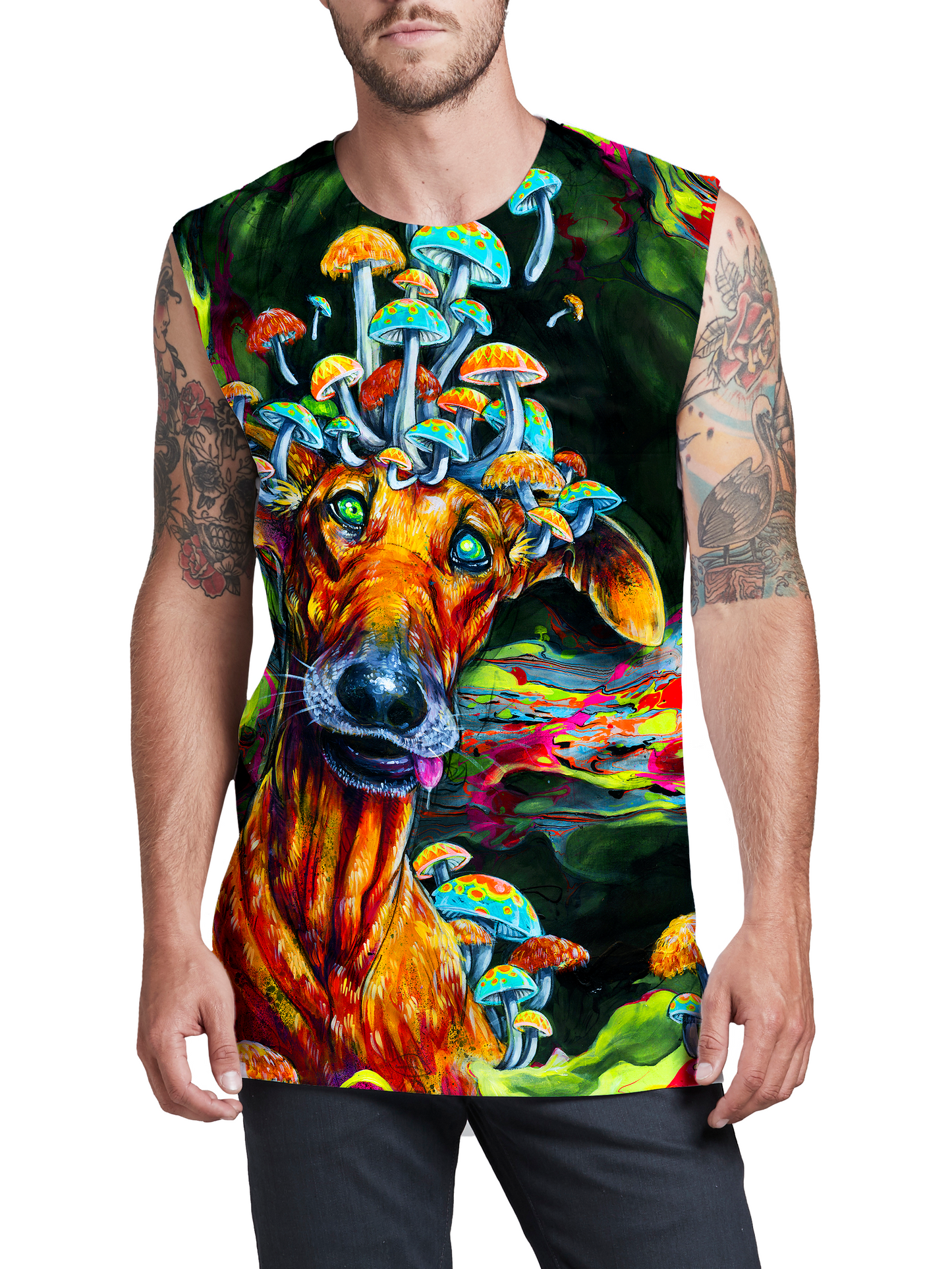 Mush Puppy Men's Muscle Tank, Noctum X Truth, | iEDM