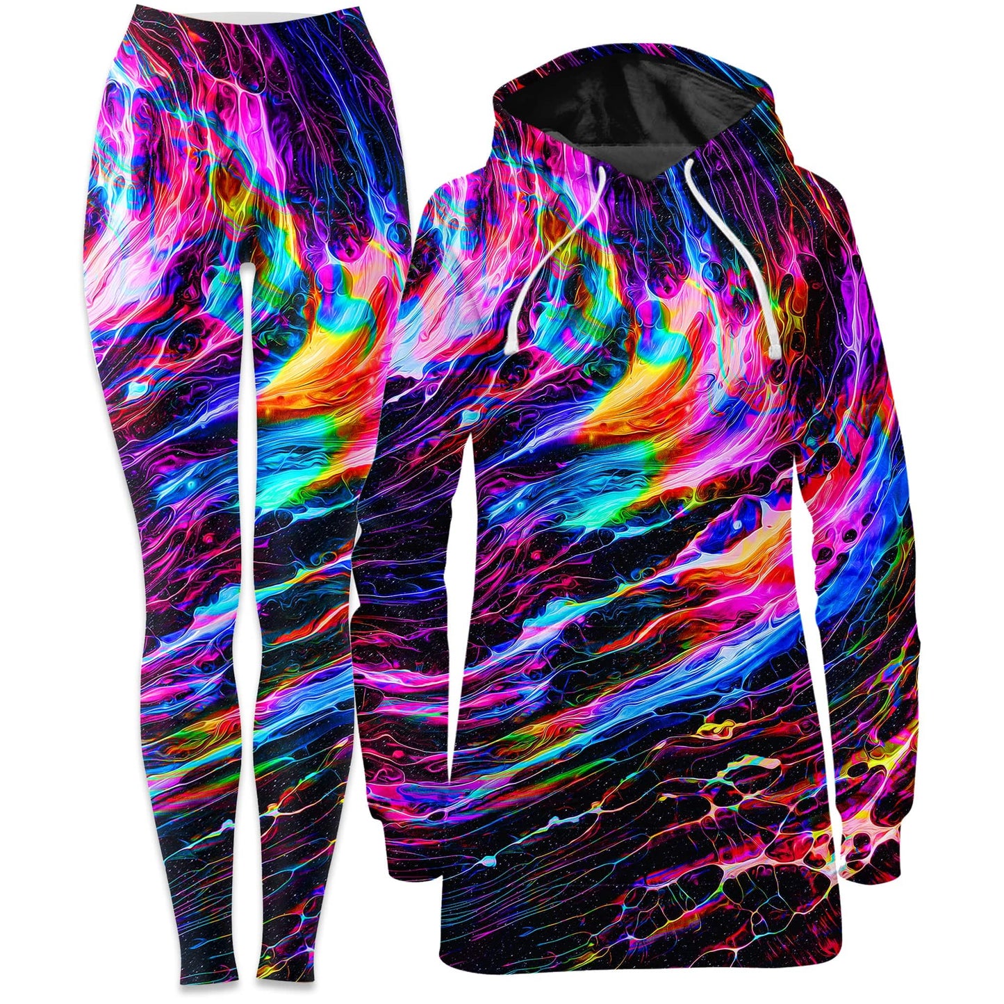 Hyperspace Hoodie Dress and Leggings Combo, Noctum X Truth, | iEDM