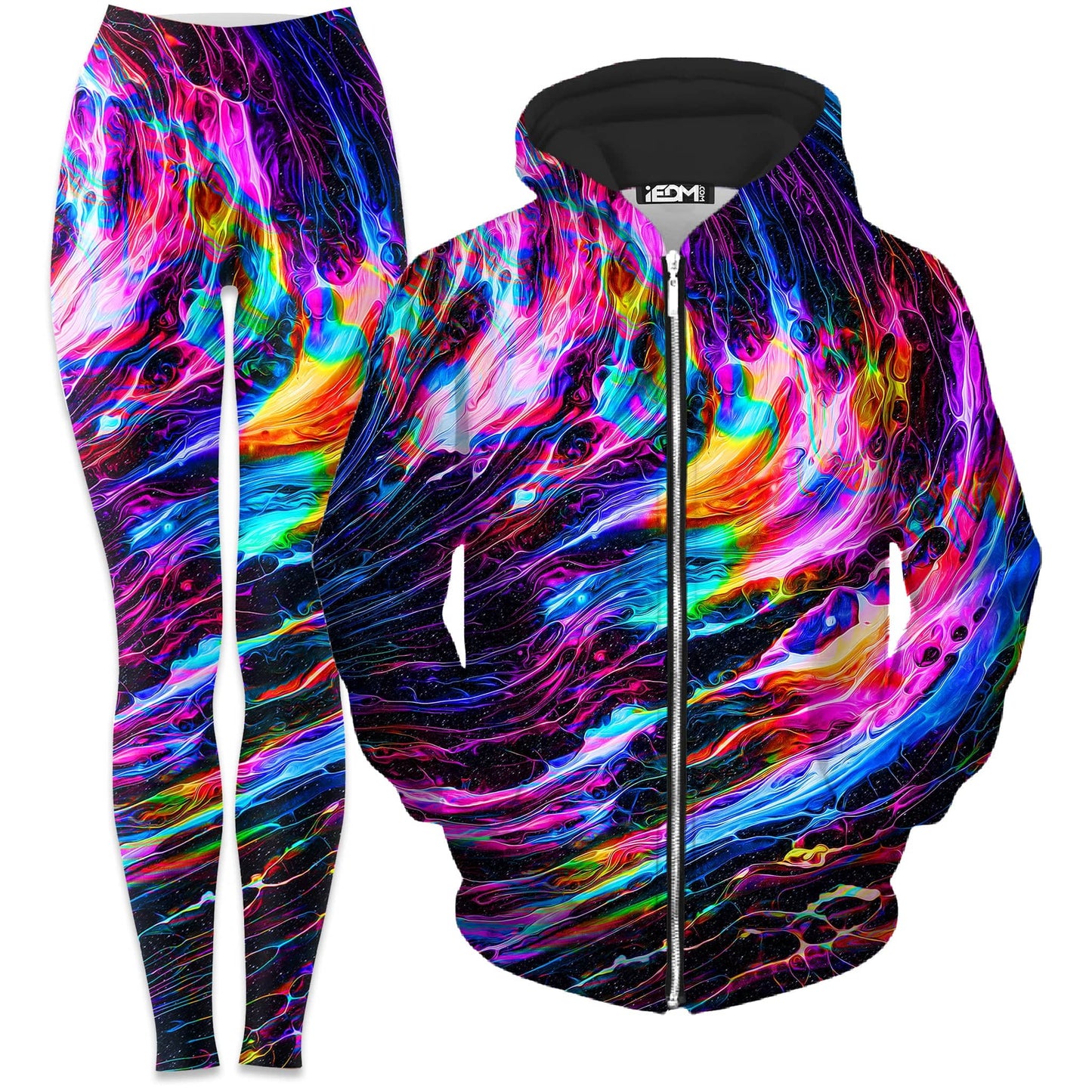 Hyperspace Zip-Up Hoodie and Leggings Combo, Noctum X Truth, | iEDM