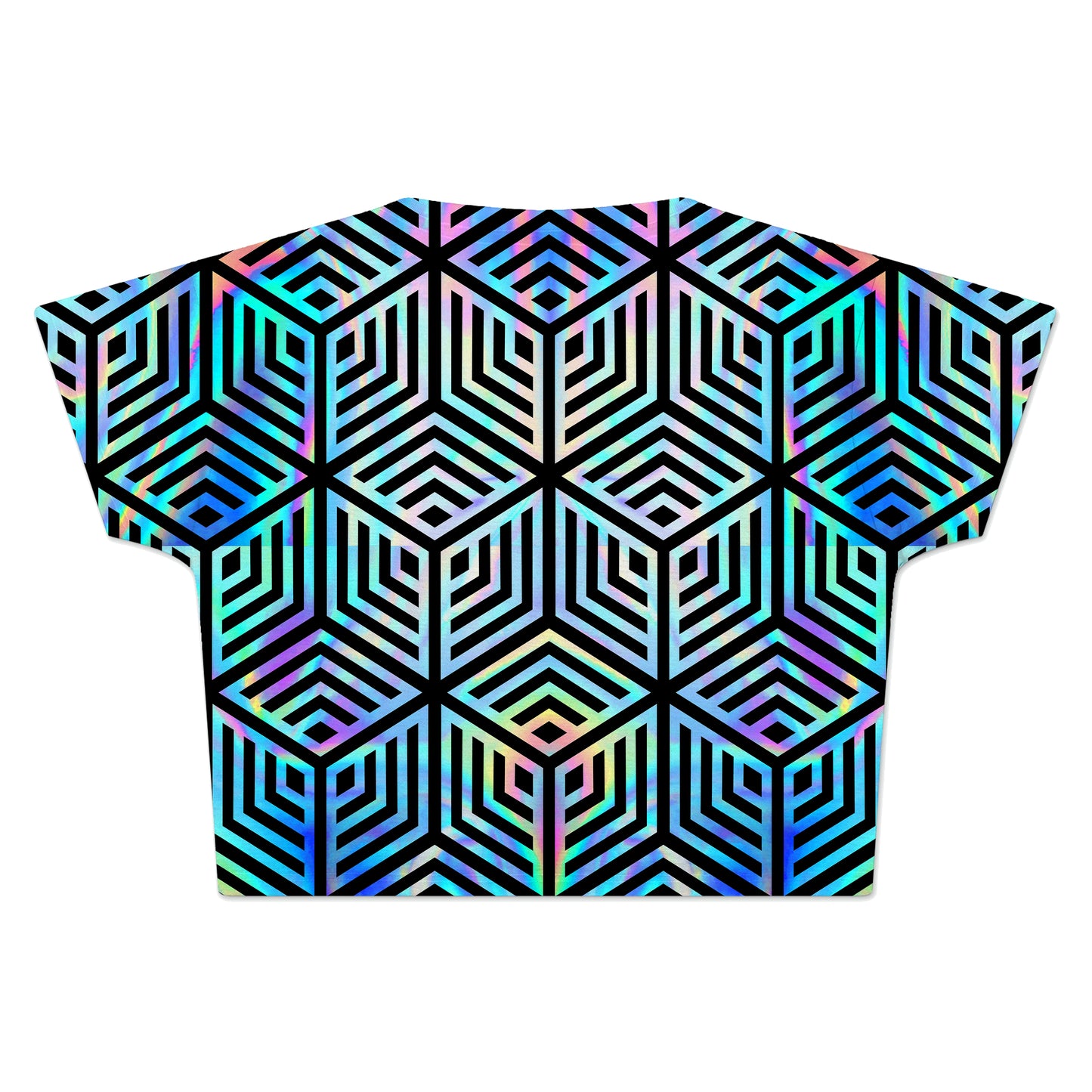 Holographic Hexagon Crop Tee, Noctum X Truth, | iEDM