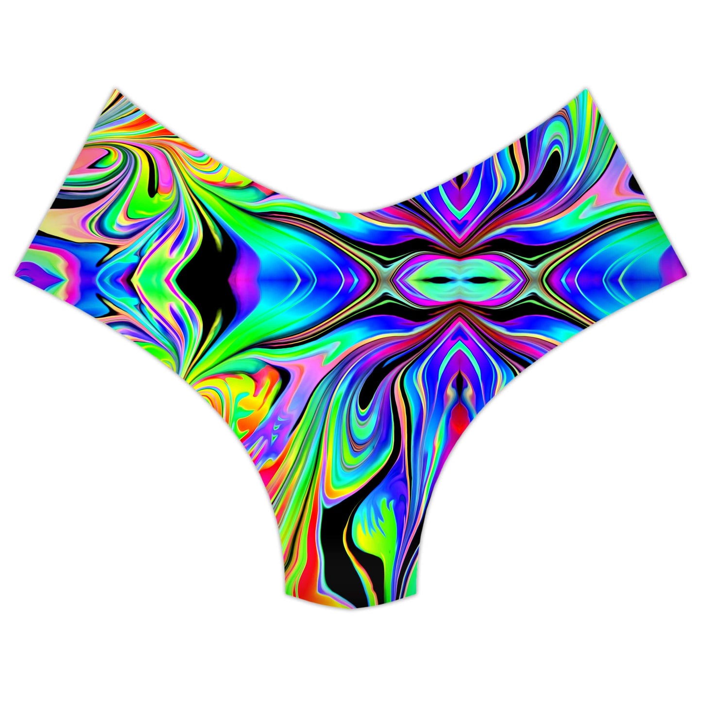 Macro Dose Booty Shorts, Psychedelic Pourhouse, | iEDM