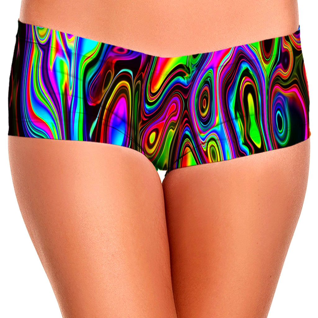 Acid Drop Crop Top and Booty Shorts Combo, Psychedelic Pourhouse, | iEDM