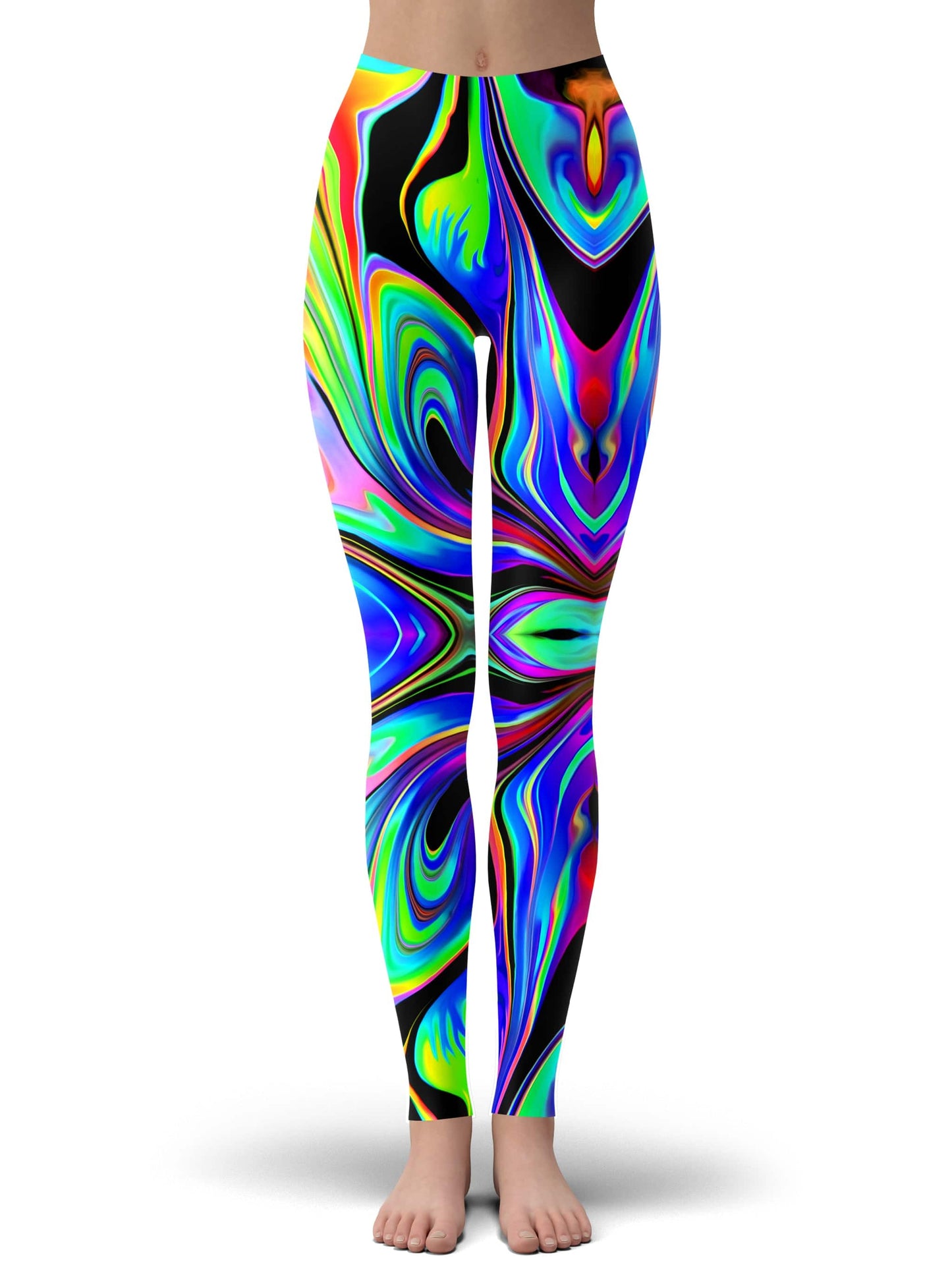 Macro Dose Crop Top and Leggings Combo, Psychedelic Pourhouse, | iEDM